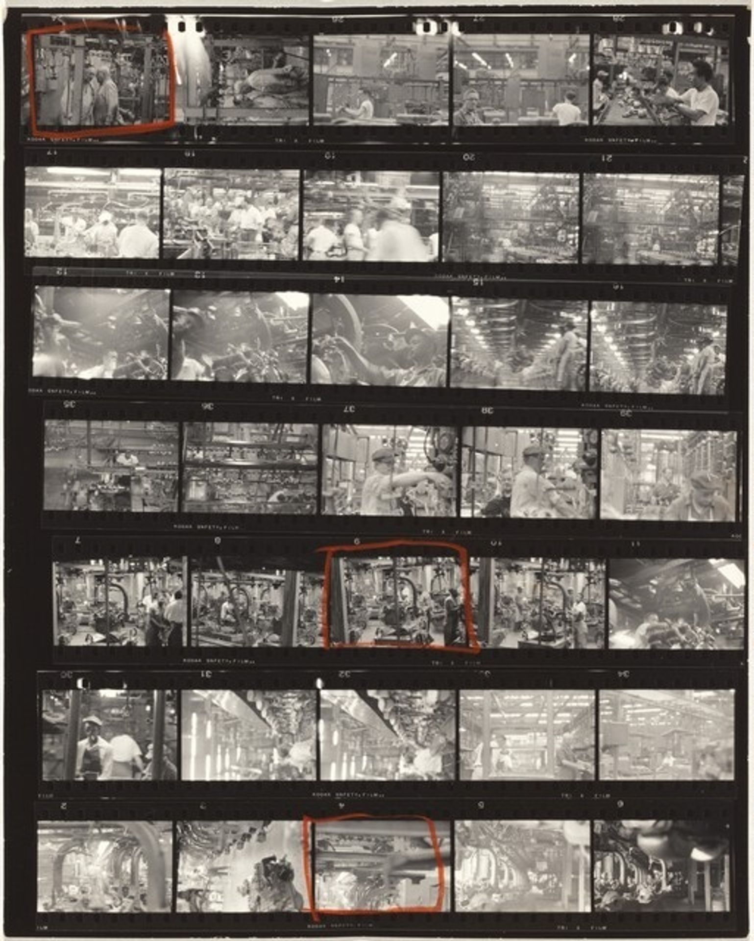 Guggenheim 98/Ford 21--Detroit by Robert Frank
