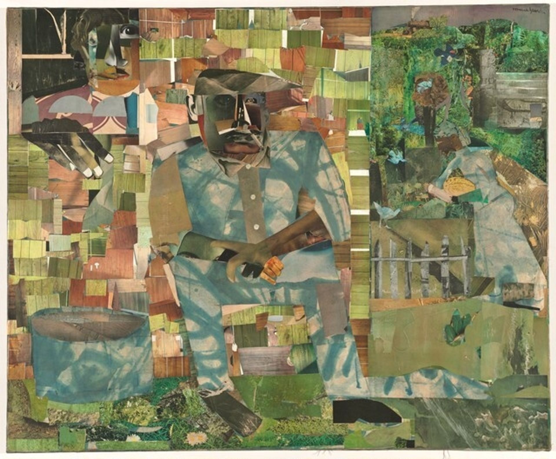Tomorrow I May Be Far Away by Romare Bearden