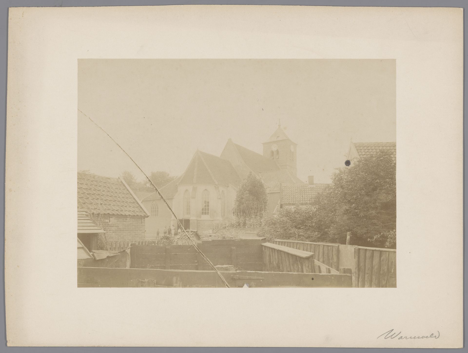 Gezicht op de Hervormde Kerk van Warnsveld by anoniem (Monumentenzorg)