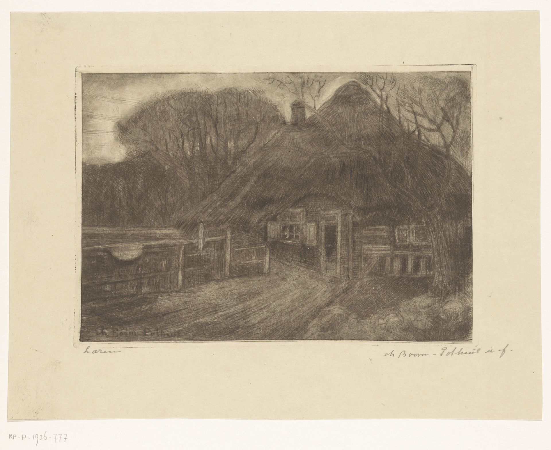 Huis met rieten dak in Laren by Charlotte Pothuis