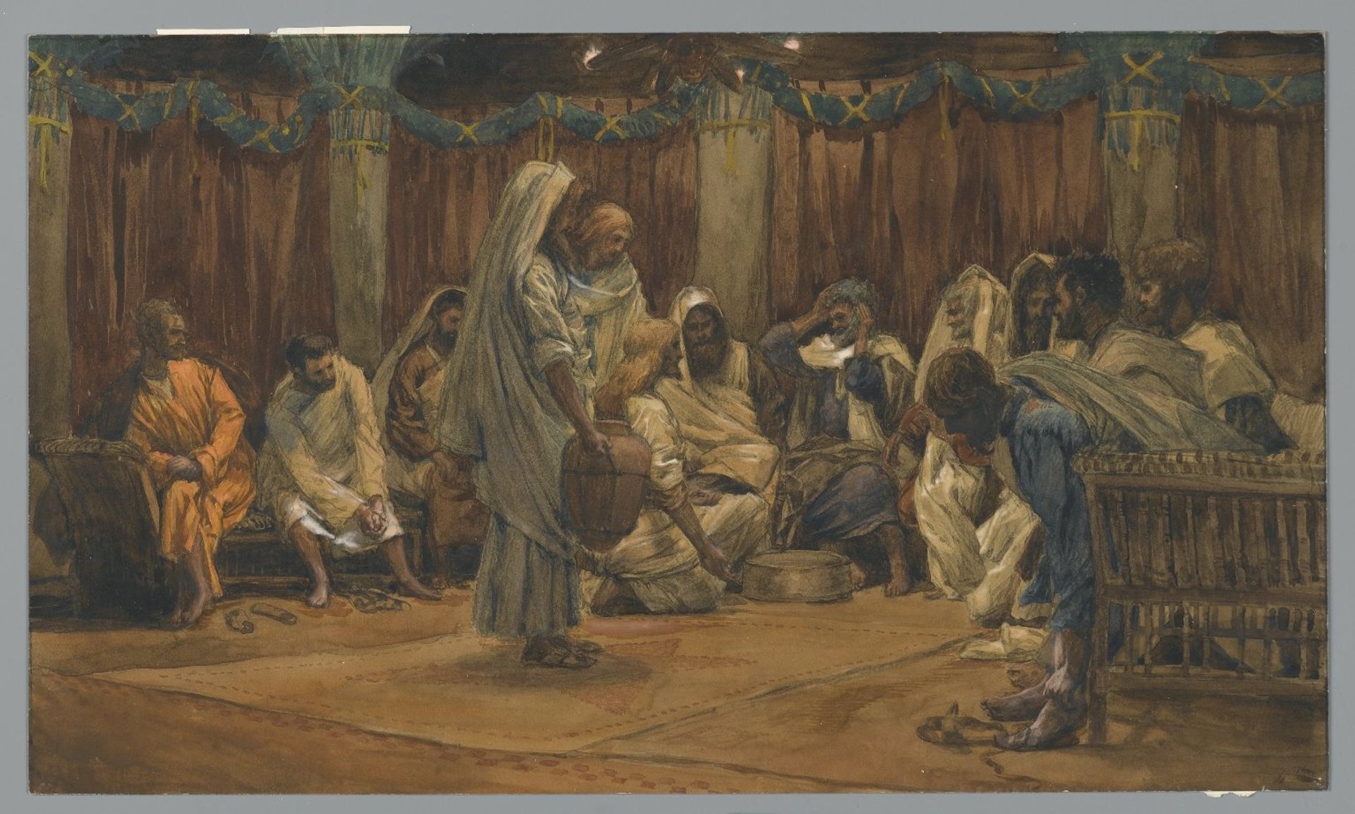 The Washing of the Feet by James Tissot
