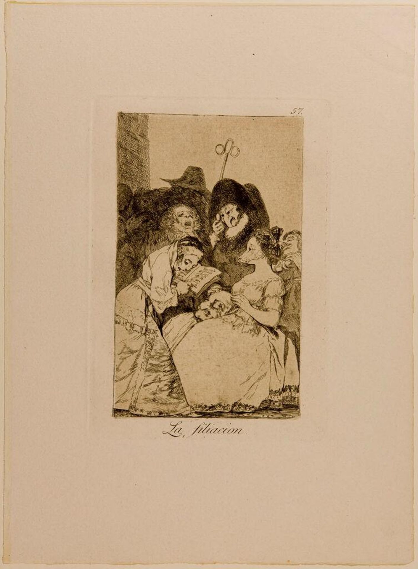 The Betrothal by Francisco JosÃ© de Goya y Lucientes