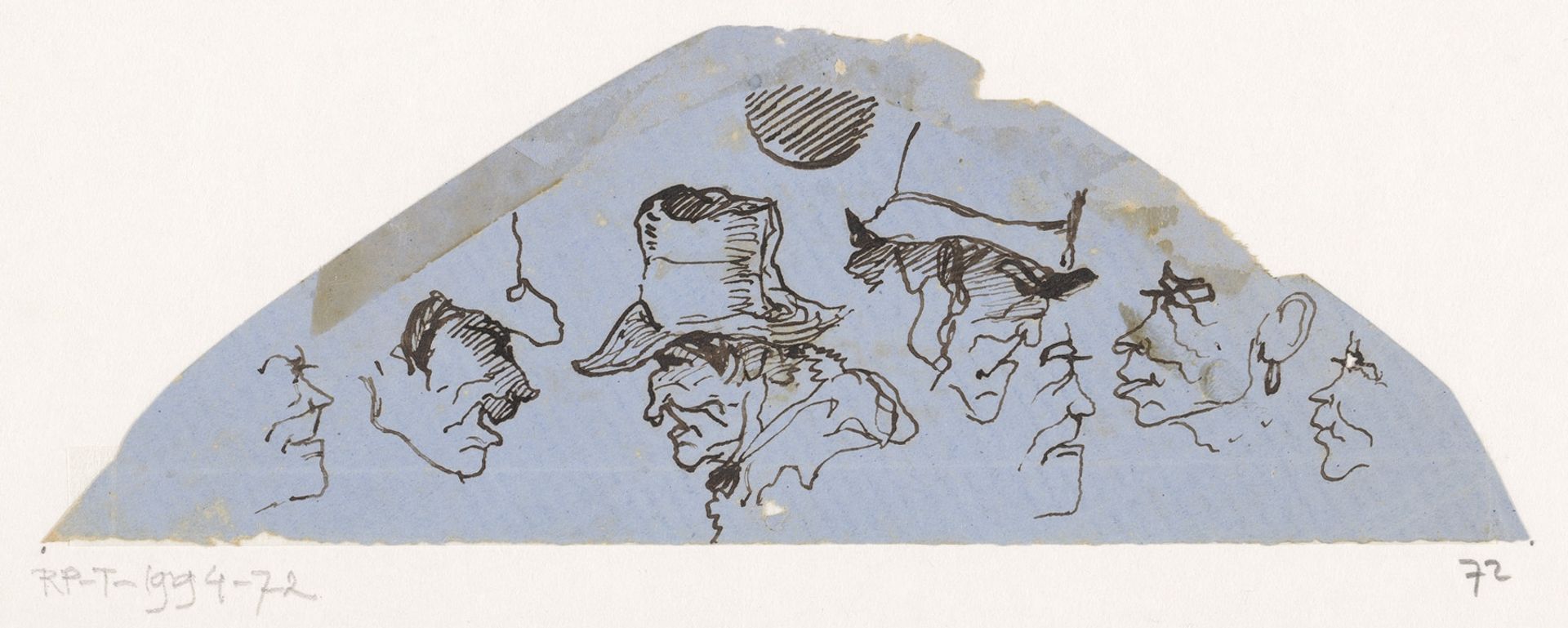 Zeven studies van hoofden by Johannes Tavenraat