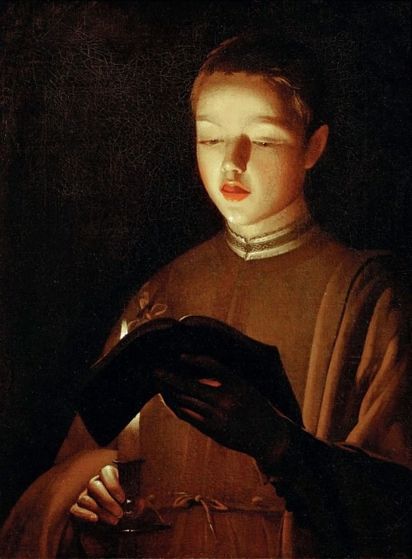 The Young Singer by Georges de la Tour