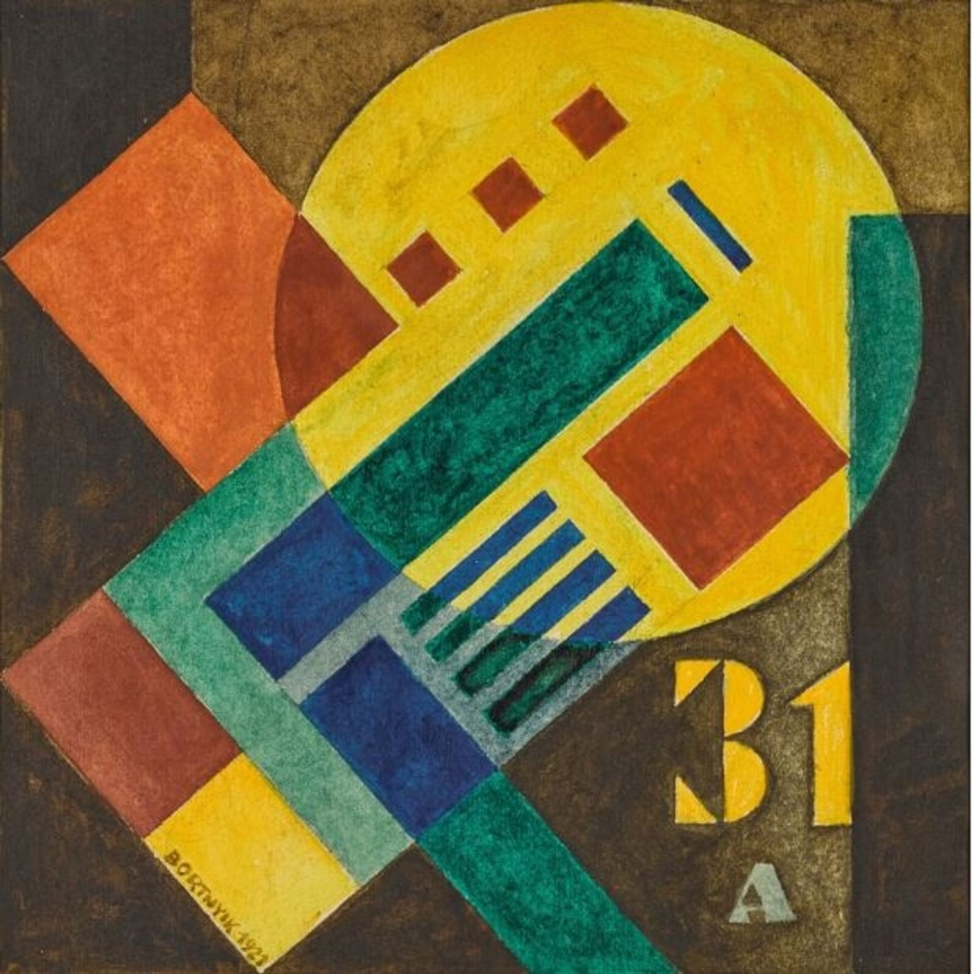 Bortnyik Sándor, 1921 by Sandor Bortnyik
