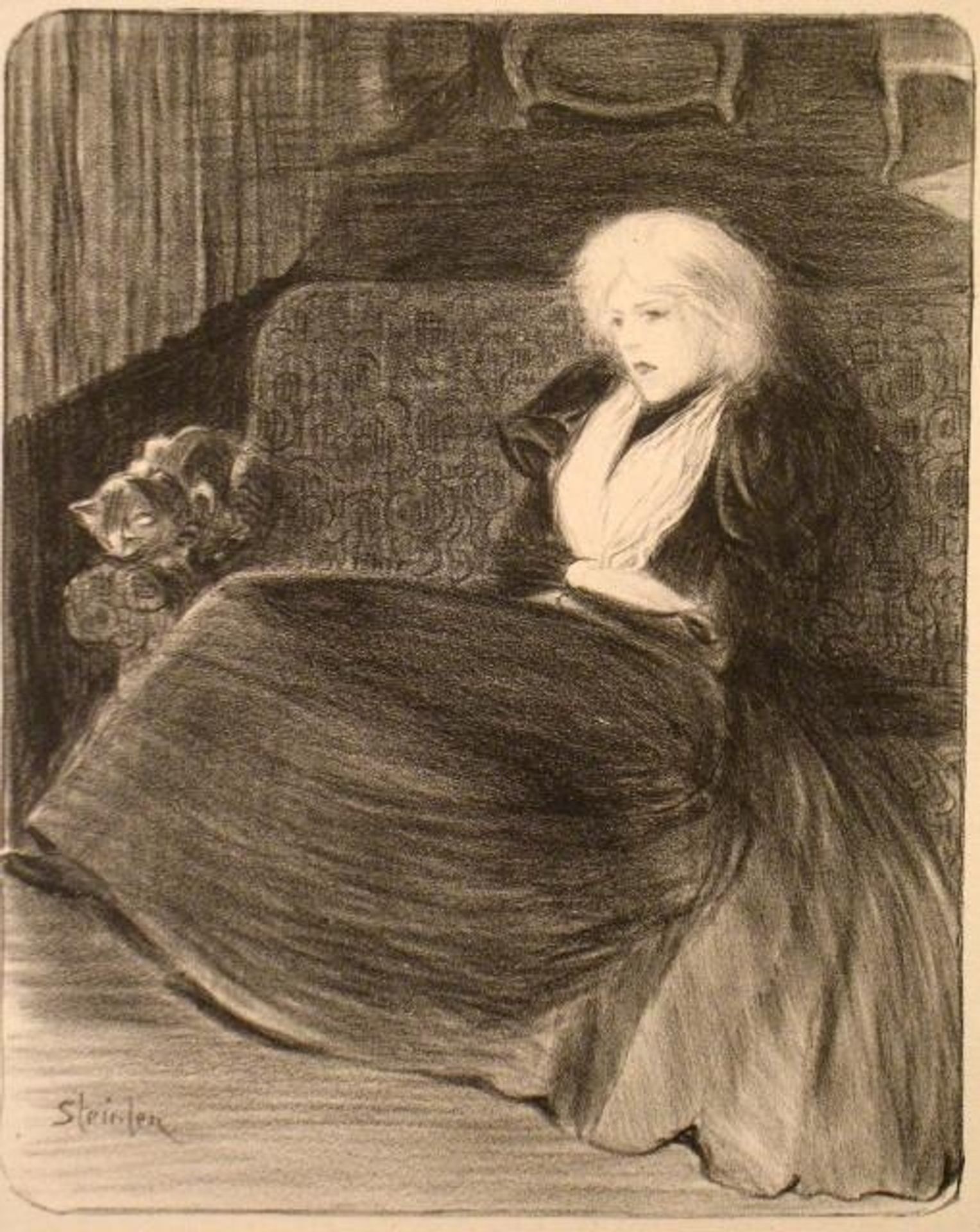 Chanson Frele by Théophile Alexandre Steinlen