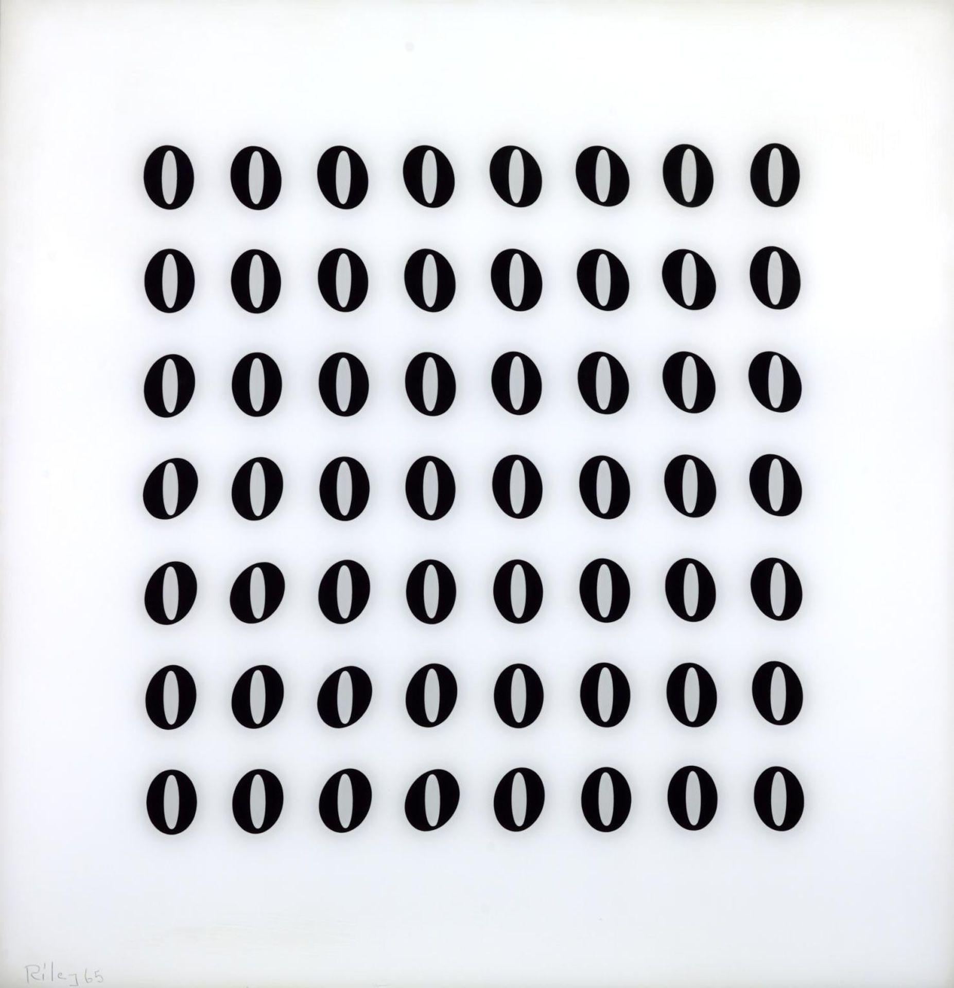 Fragment 4/6 by Bridget Riley