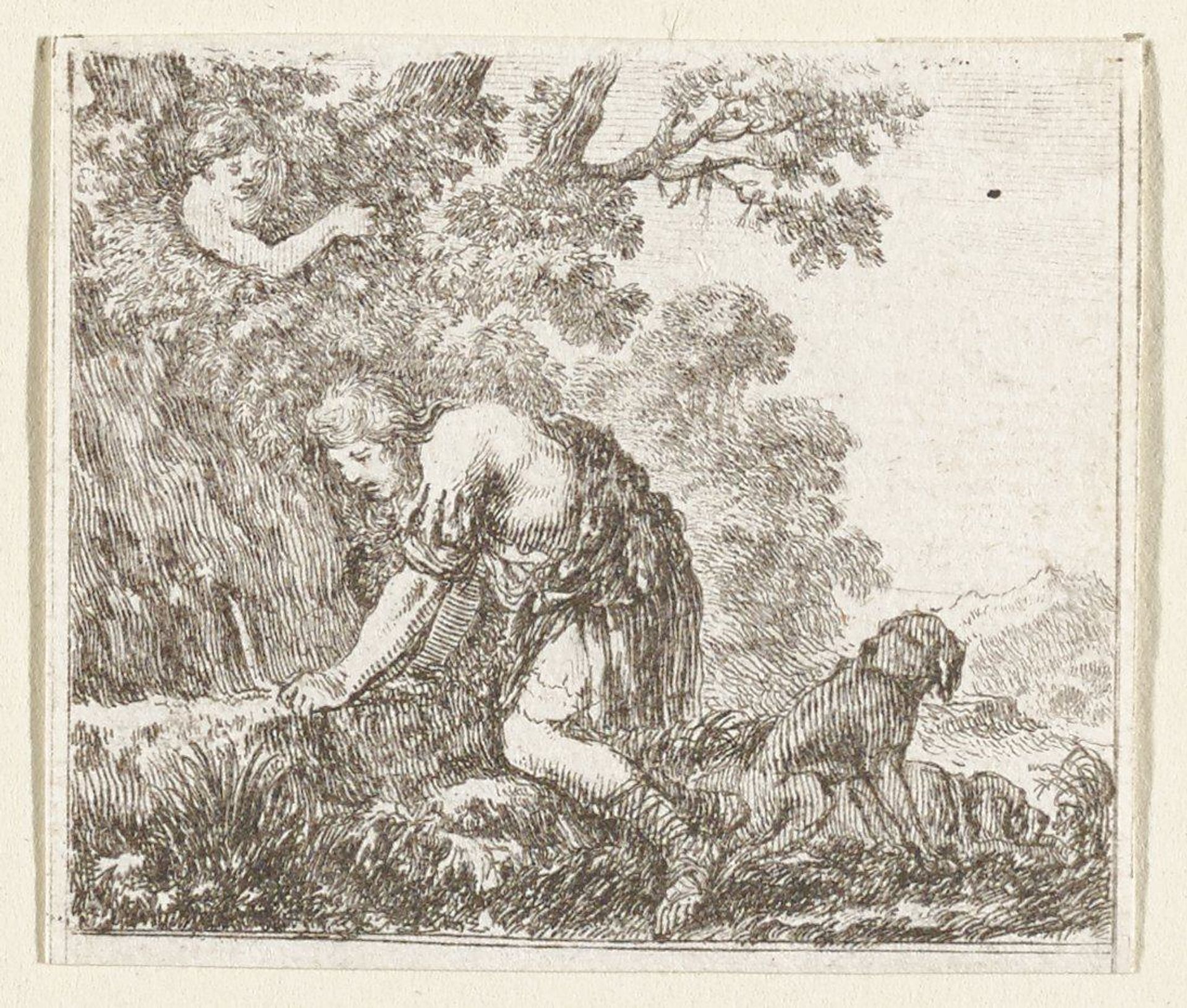 Narcisse by Stefano della Bella