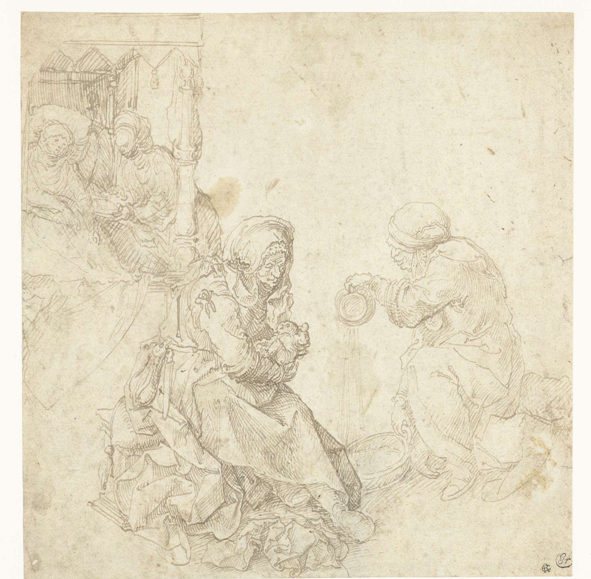 Birth of the Virgin by Anonymous