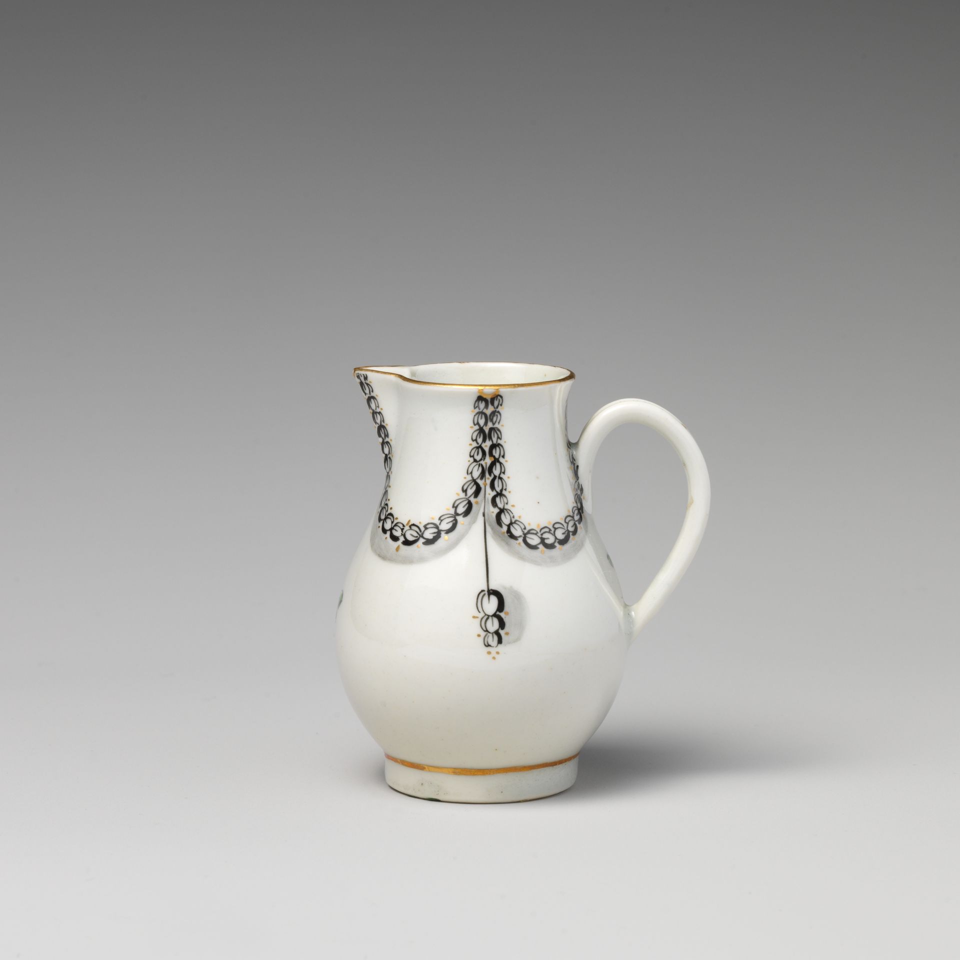 Cream pitcher (part of a service) by Caughley Factory
