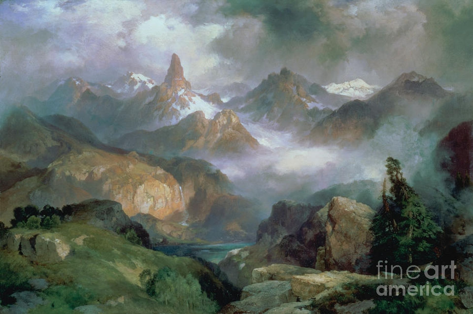Index Peak by Thomas Moran