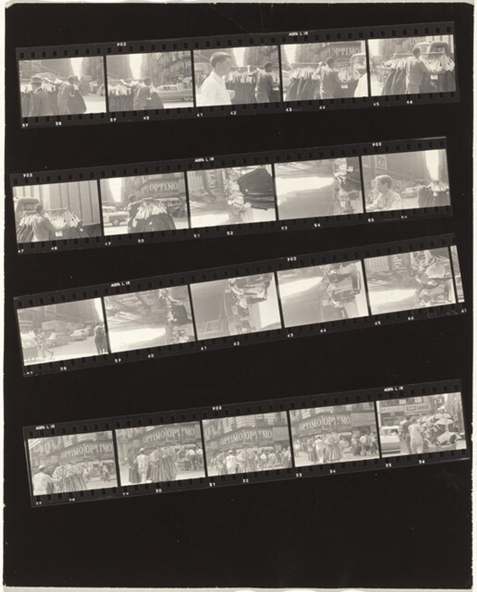7th Avenue--New York City 2 by Robert Frank