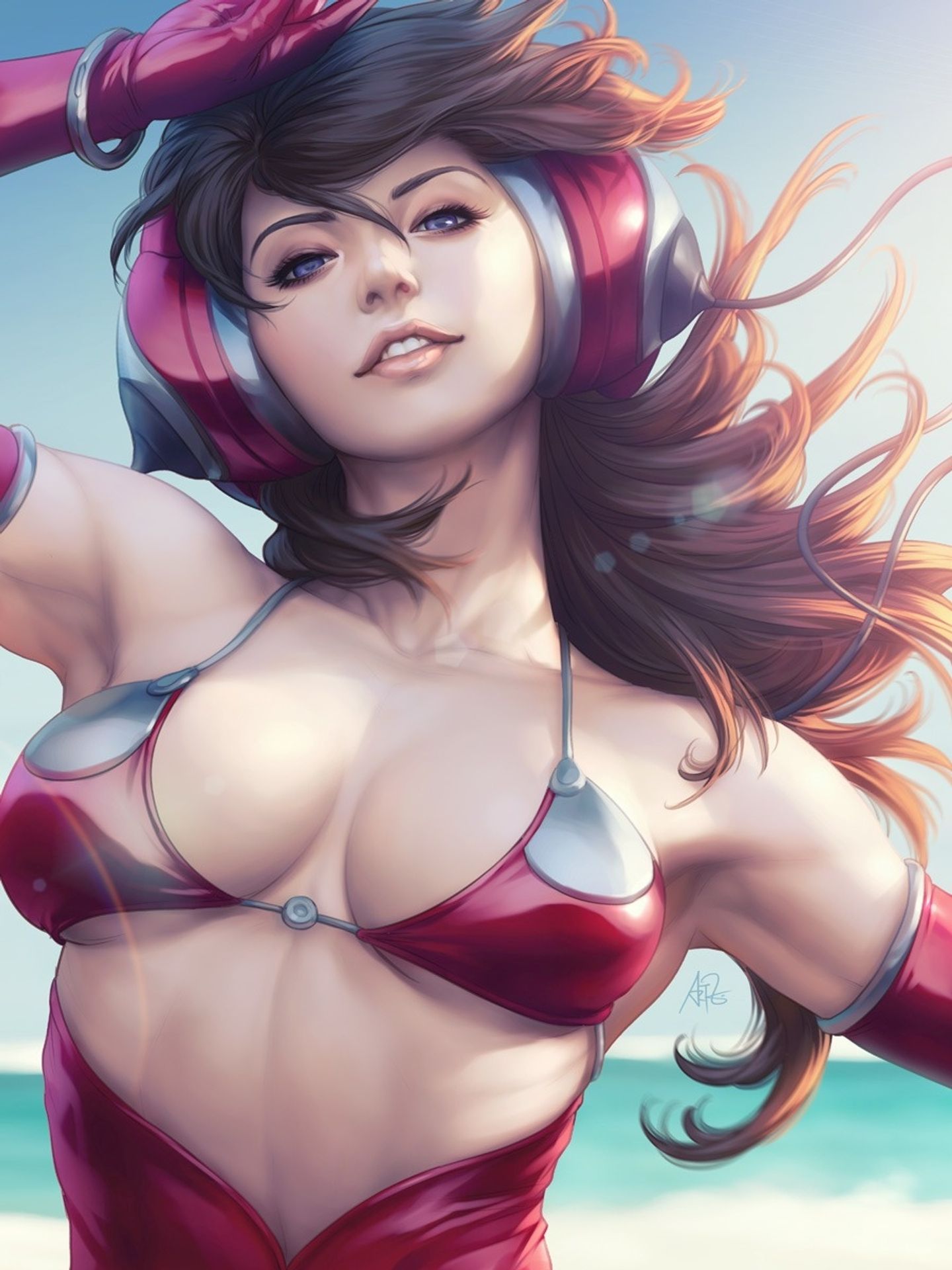 Pepper Sunkiss by Stanley Artgerm Lau