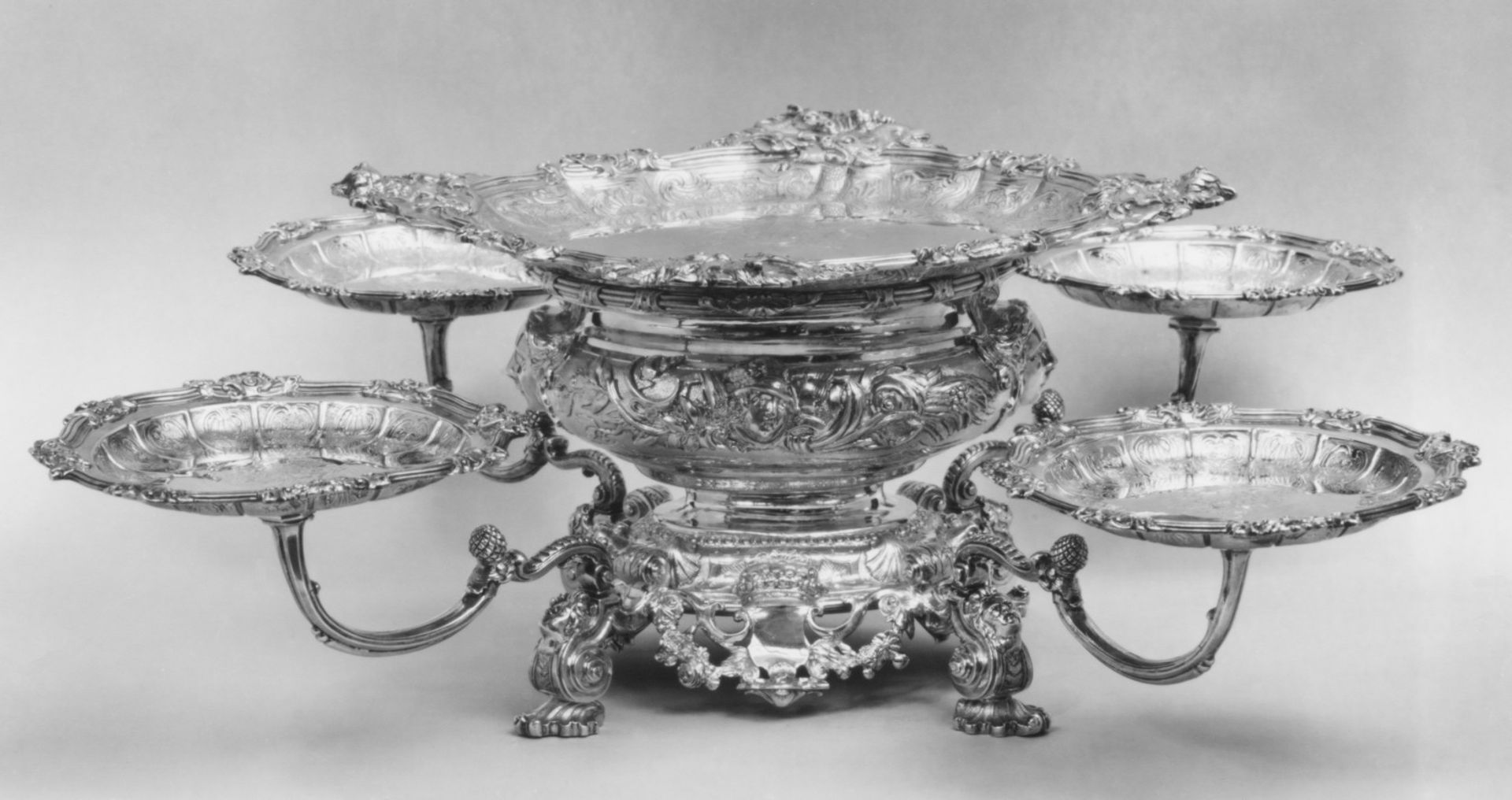 Epergne by Paul de Lamerie
