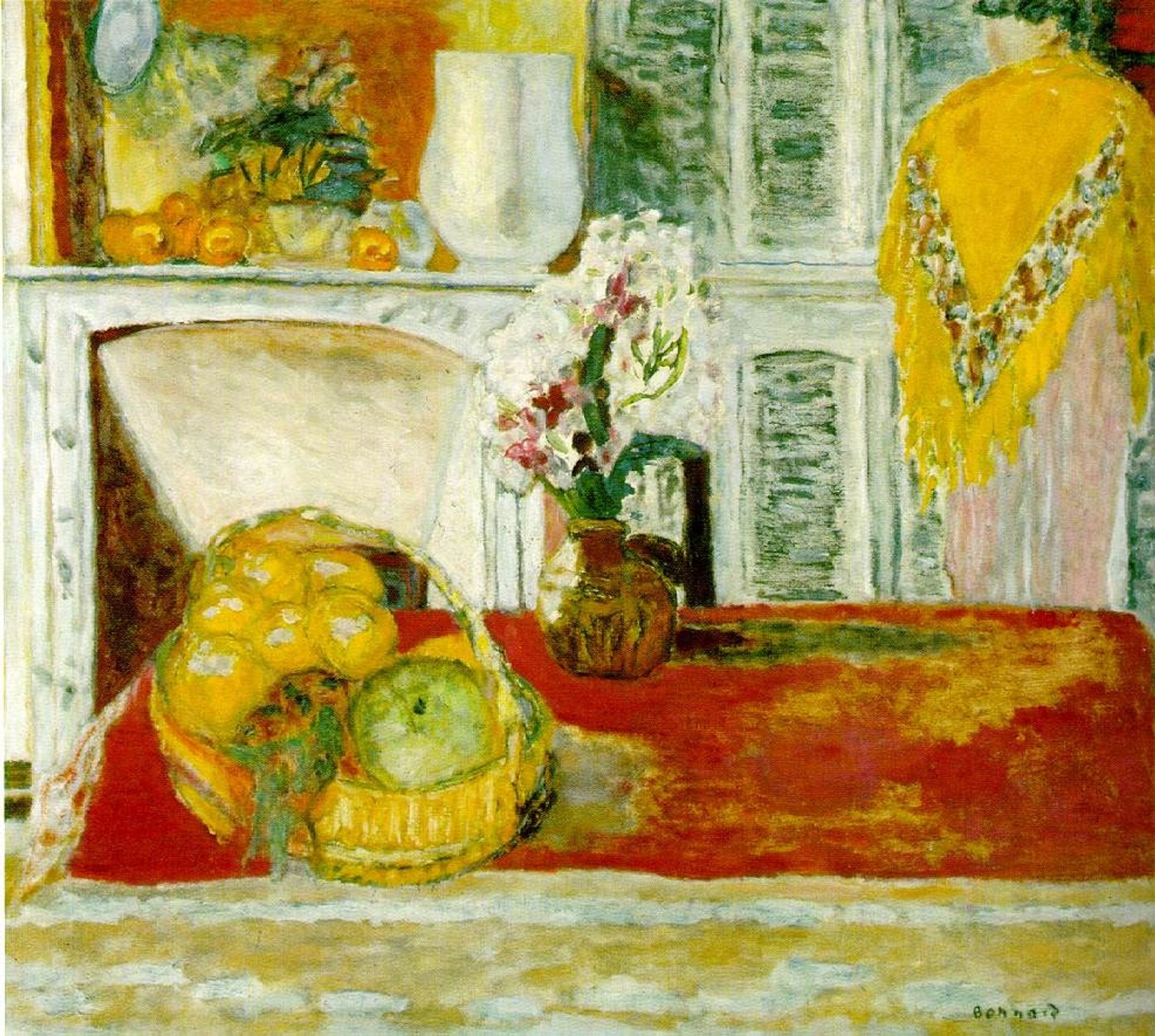 Corner of the Dining Room by Pierre Bonnard
