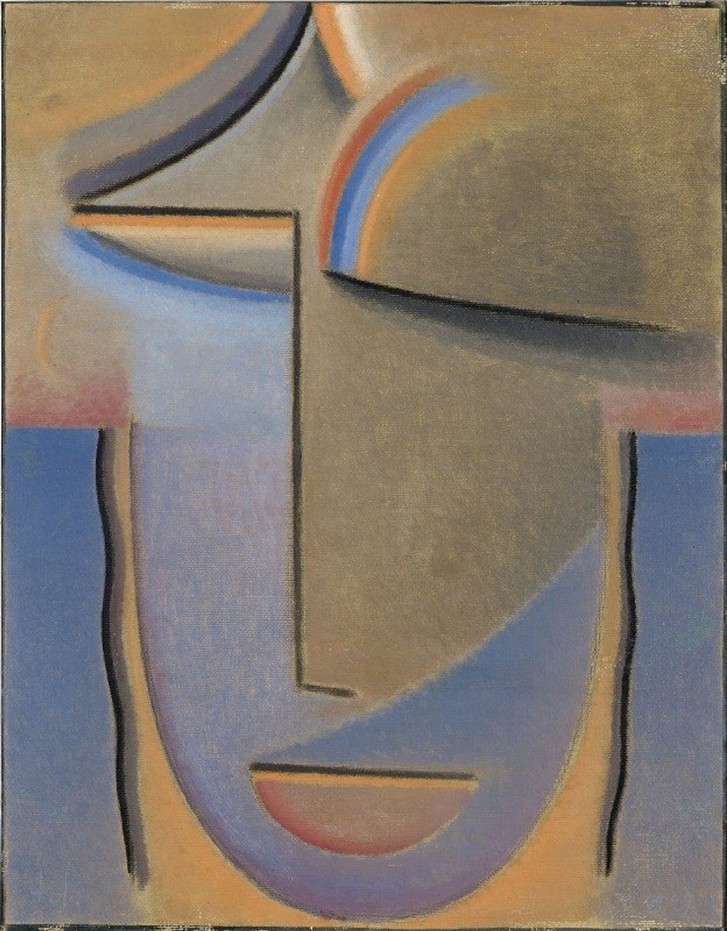 Abstract Head, Evening by Alexej von Jawlensky