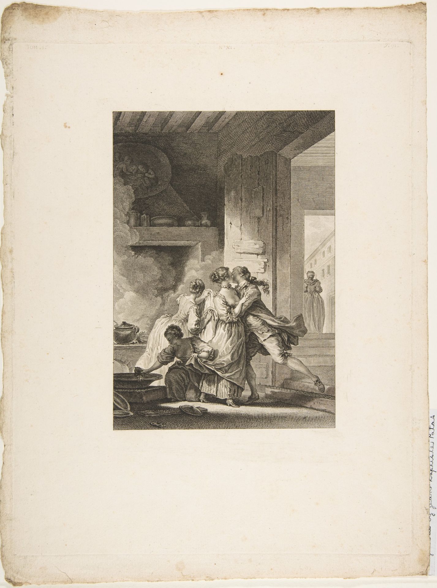 On ne s'avise jamais du tout, from "Contes et nouvelles en vers par Jean de La Fontaine.  A Paris, de l'imprimerie de  P. Didot, l'an III de la République, 1795" by Jean-Baptiste Patas