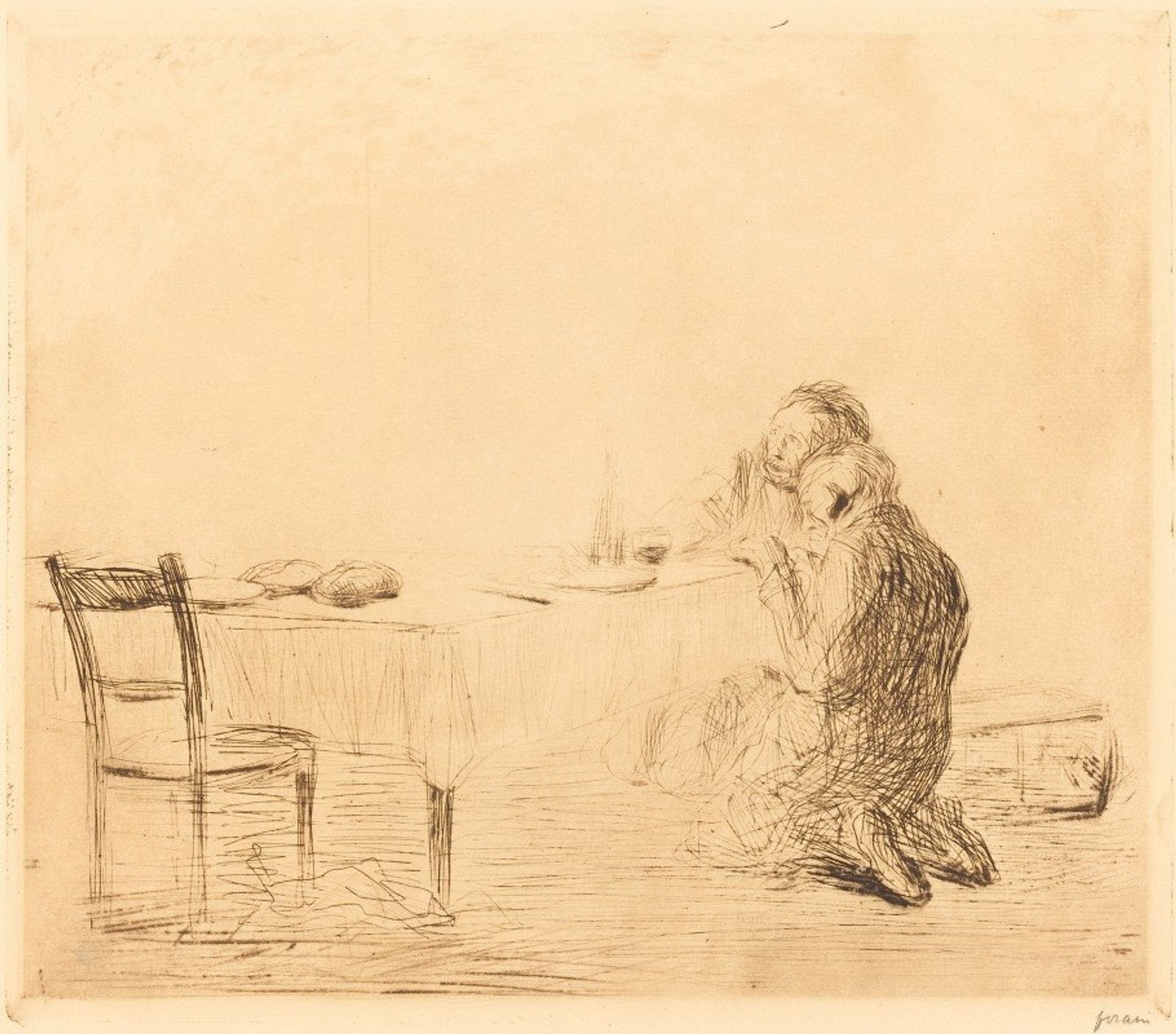 After the Vision by Jean-Louis Forain