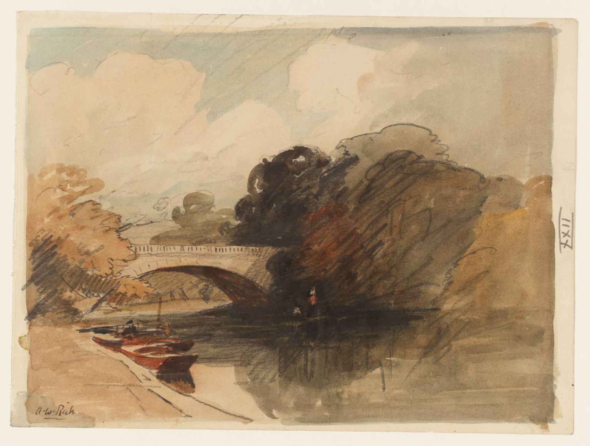 Shillingford Bridge by  Alfred William Rich