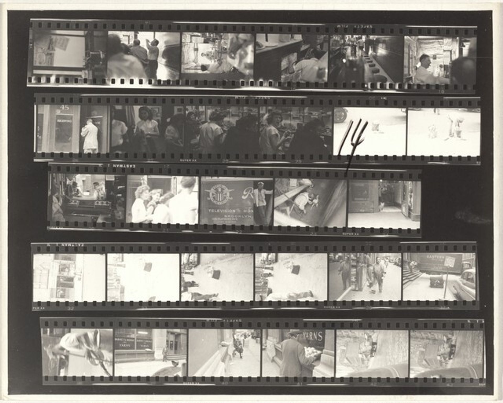 11th Street story 14 by Robert Frank