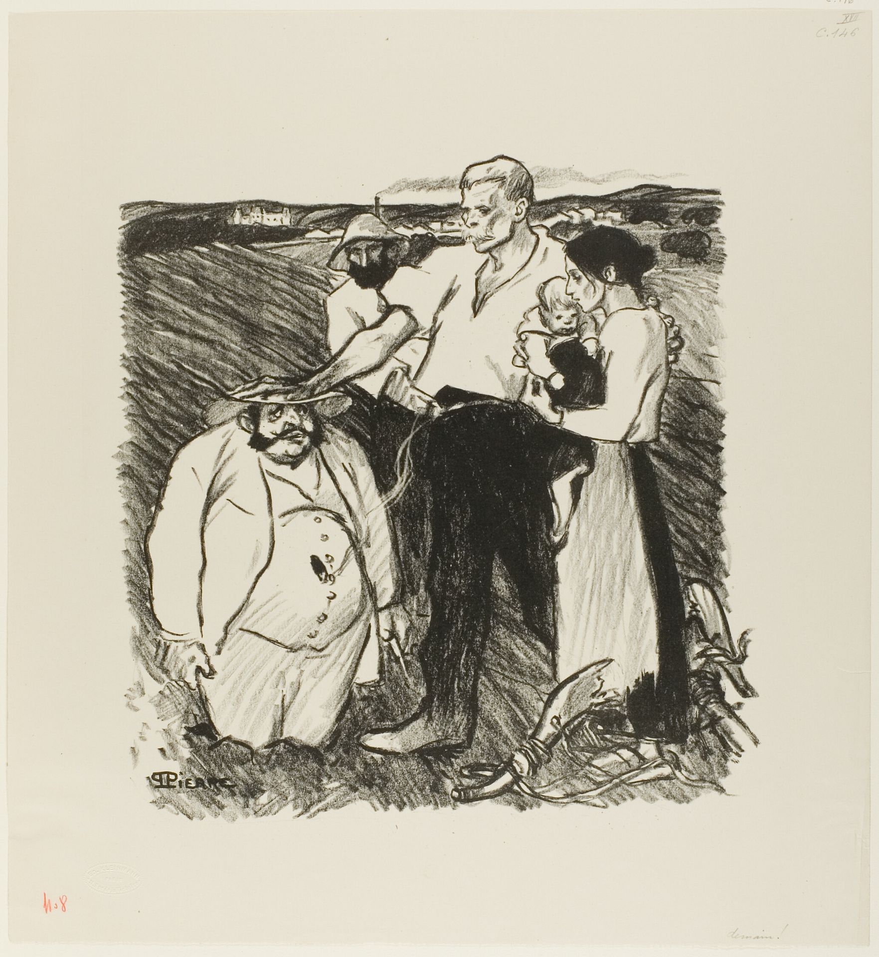 Tommorrow! by Théophile Alexandre Steinlen