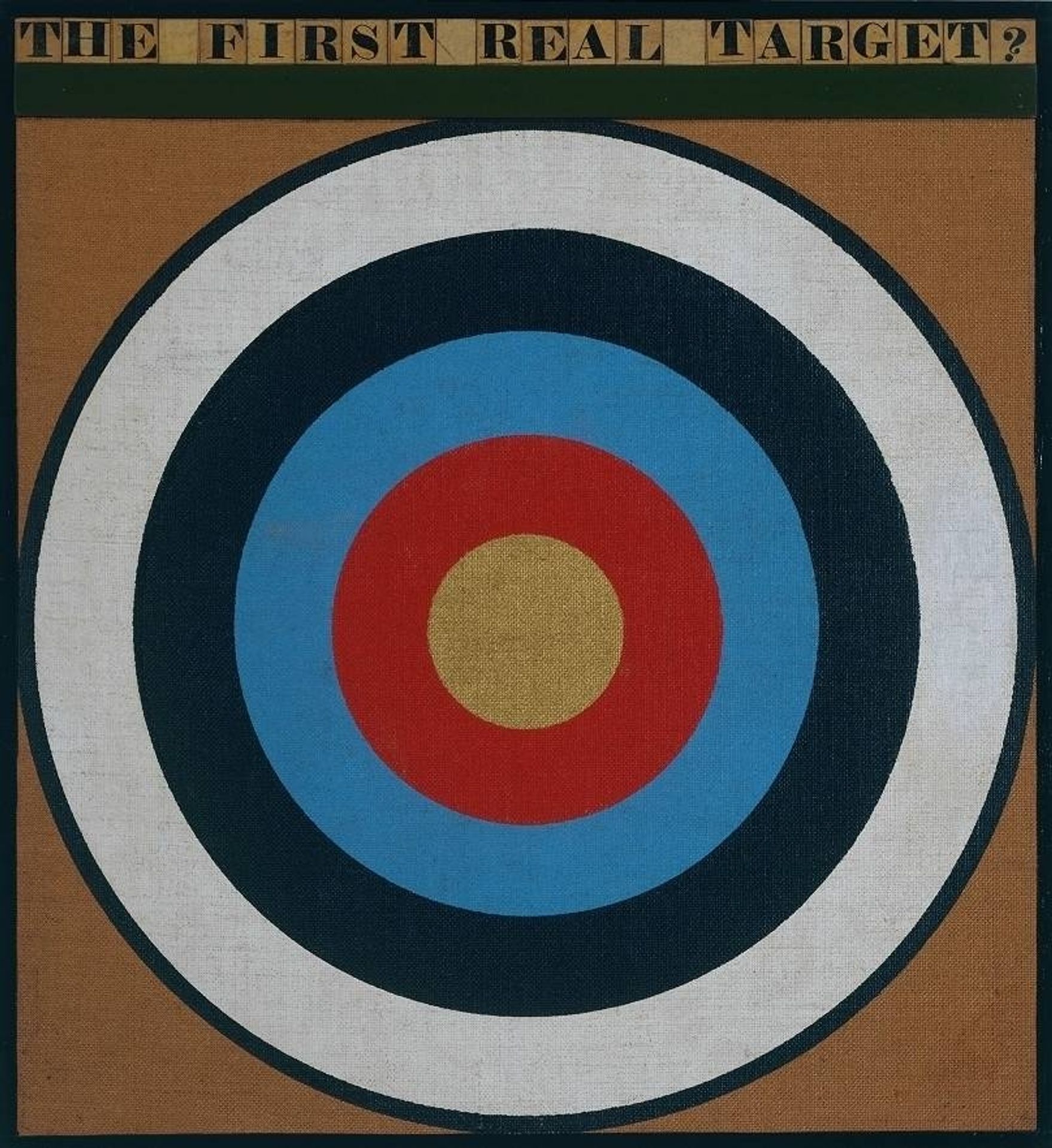 The First Real Target? by Peter Blake