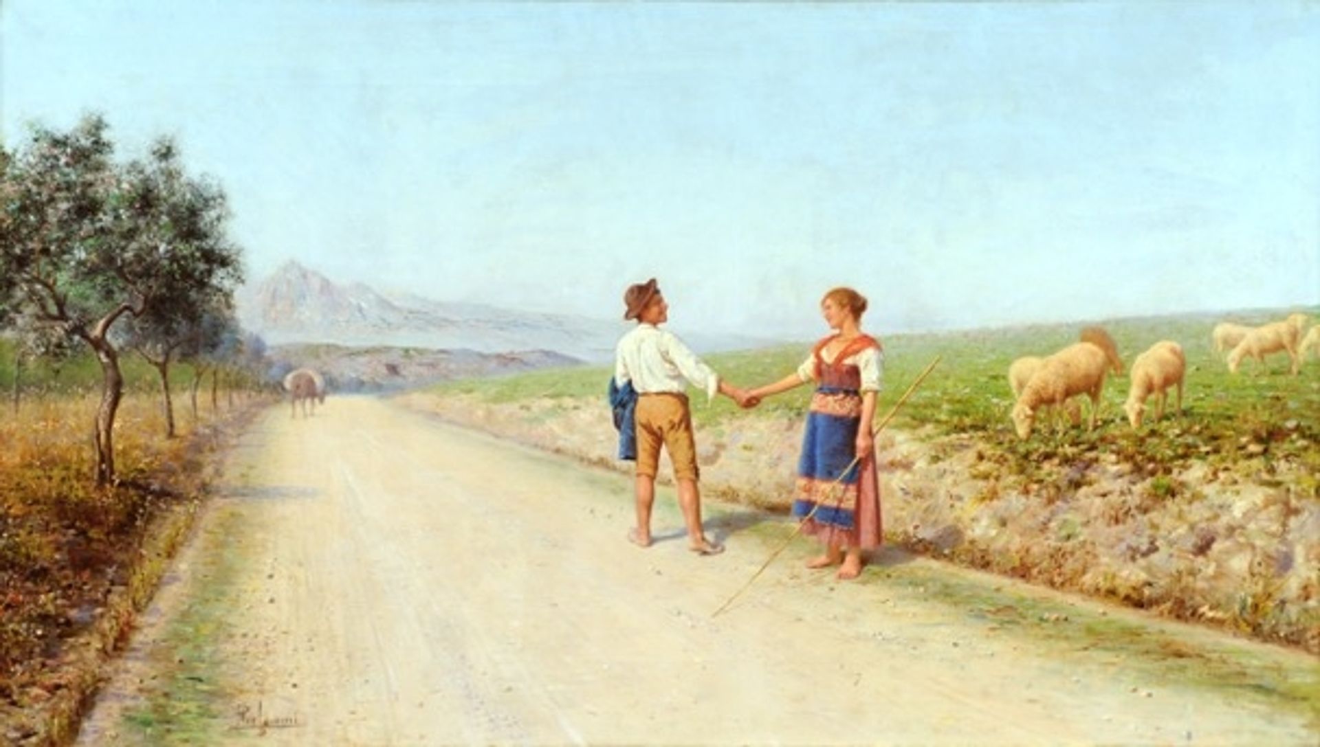 Idillio Campestre by Pasquale Celommi