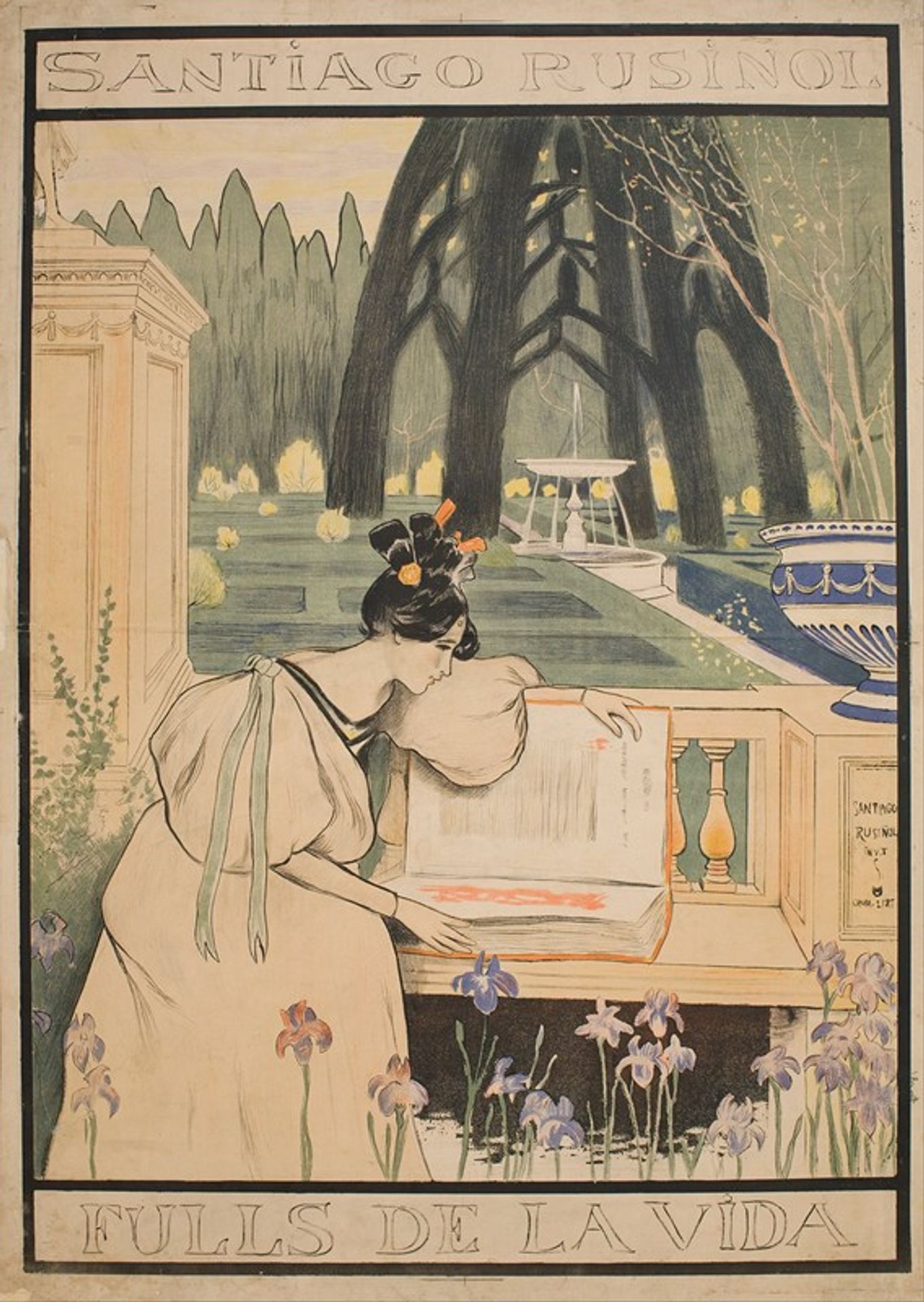 Fulls de la vida by Santiago Rusiñol