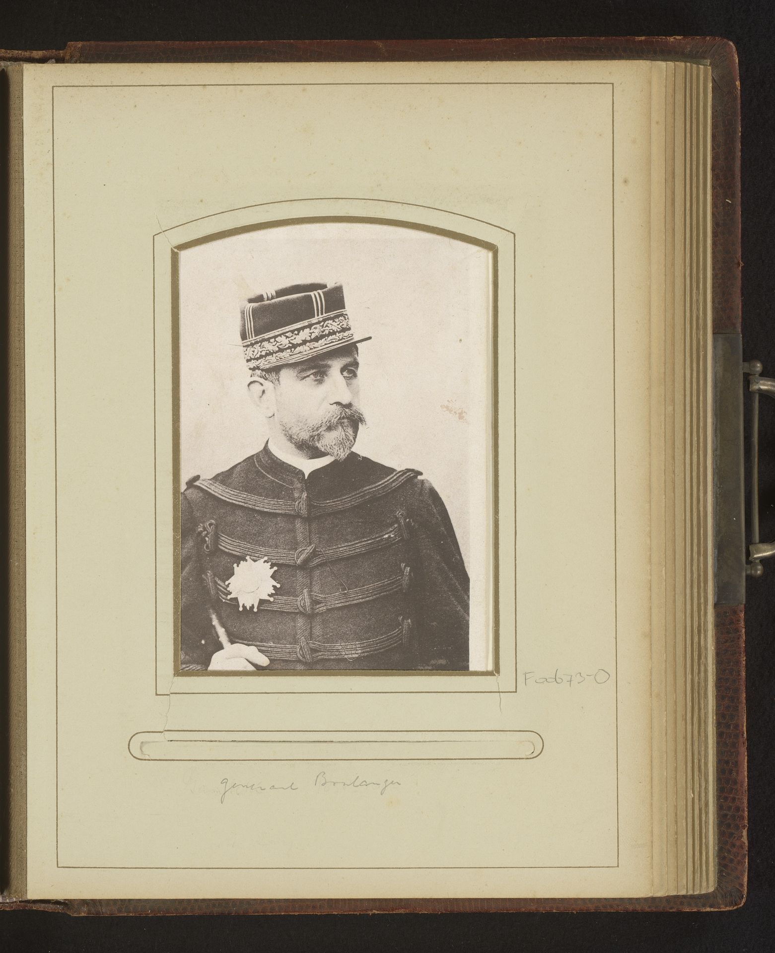 Portret van generaal Georges Boulanger by Anonymous
