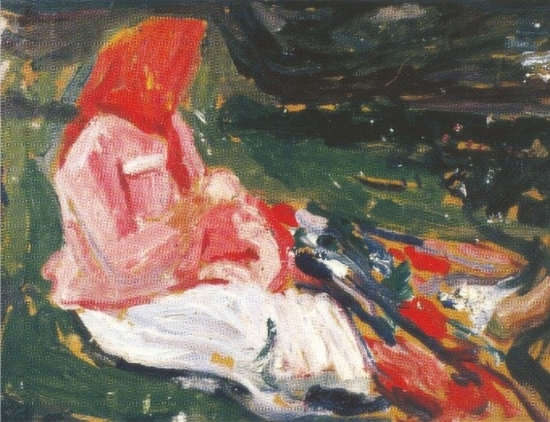 A Woman with Child by Oleksa Novakivskyi