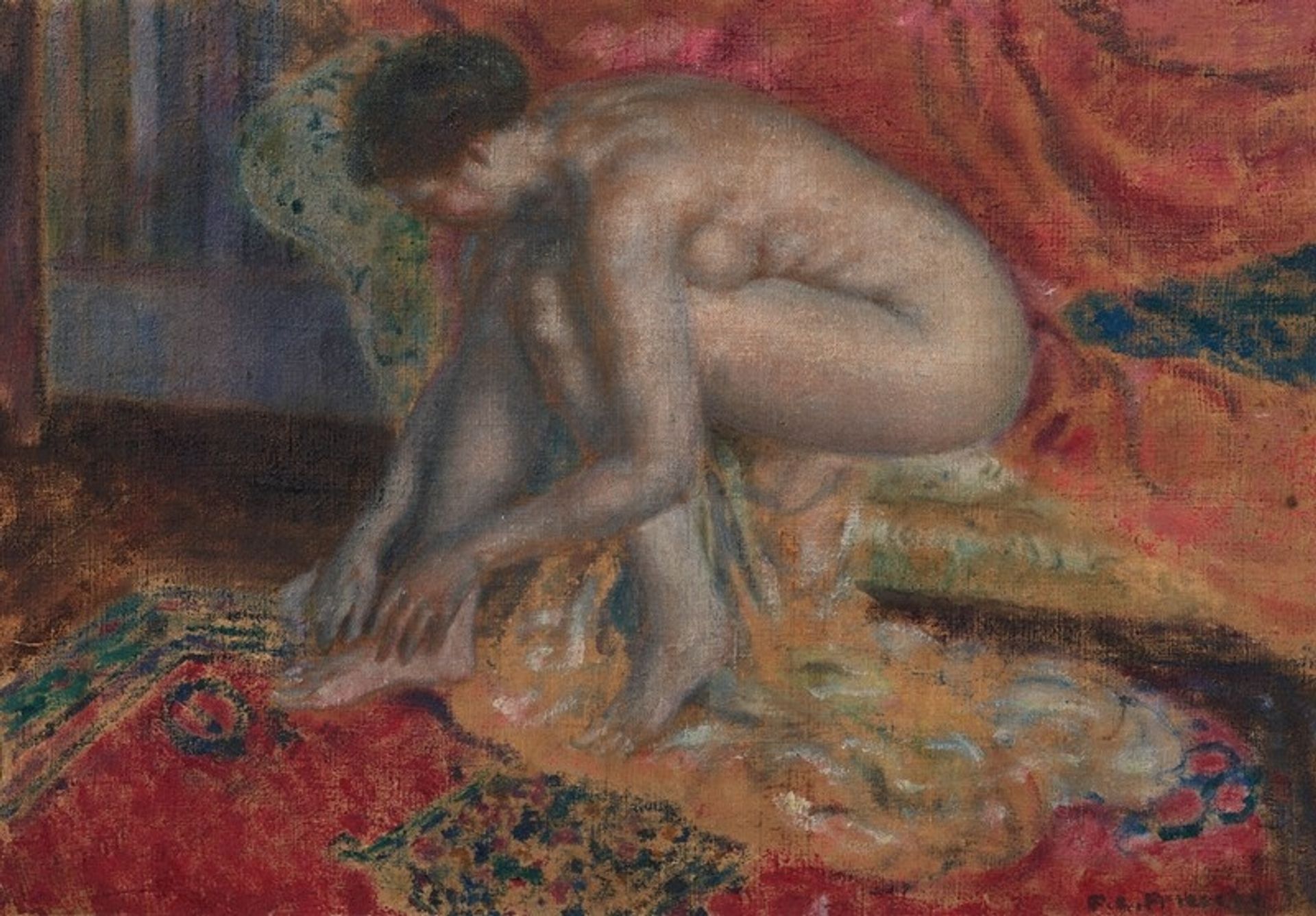 After the Bath by Frederick Carl Frieseke