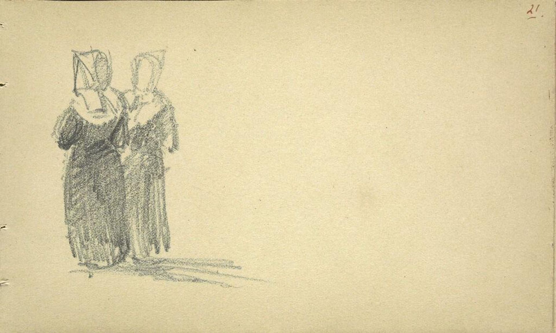 Two Figures by John Singer Sargent