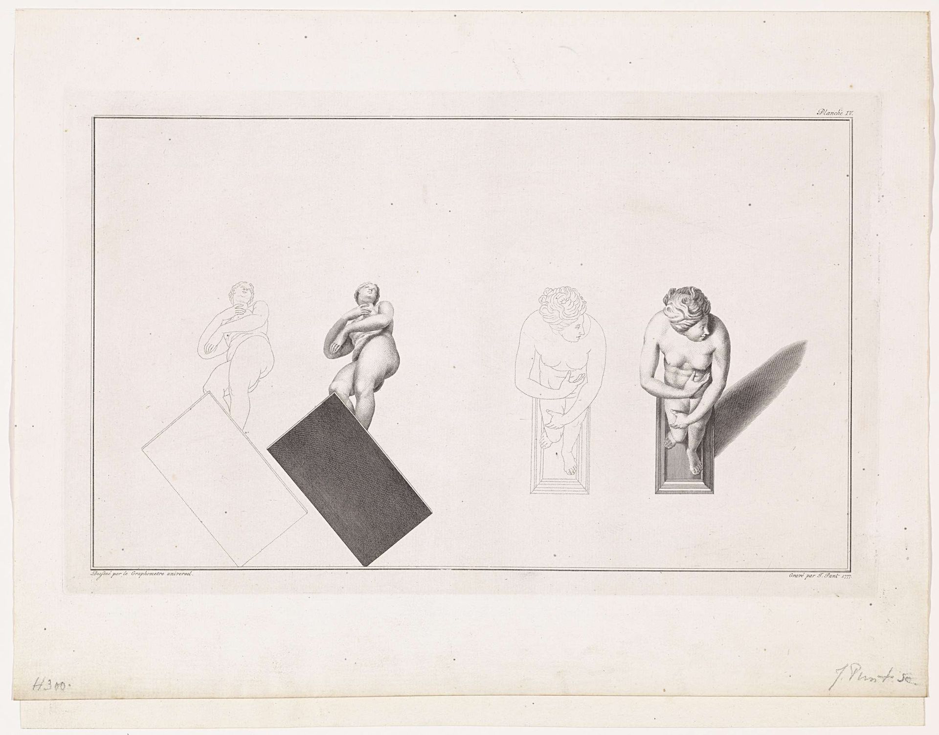 Standbeeld van Venus de' Medici, in twee posities by Jan Punt