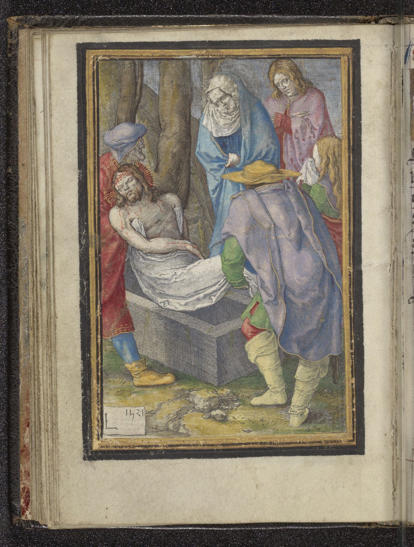 Graflegging by Lucas van Leyden