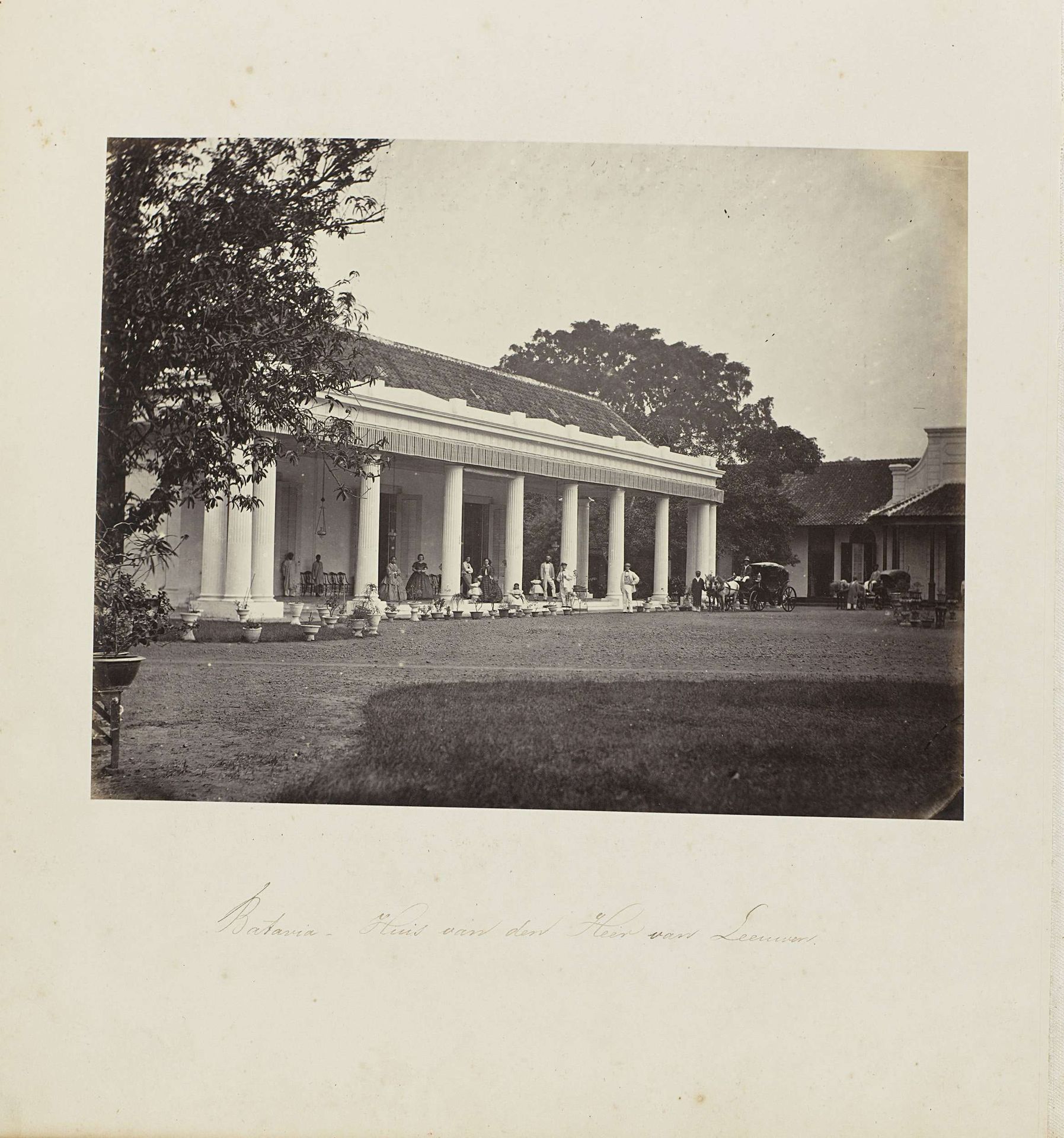 Batavia - Huis van den Heer van Leeuwen by Woodbury & Page
