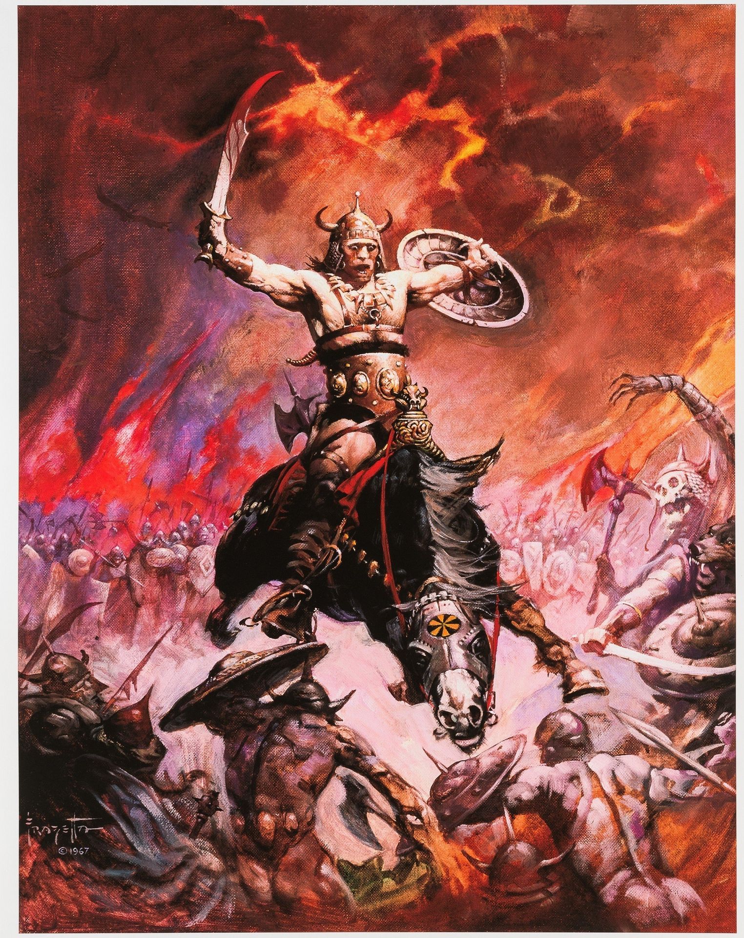 Conan the Conqueror by Frank Frazetta