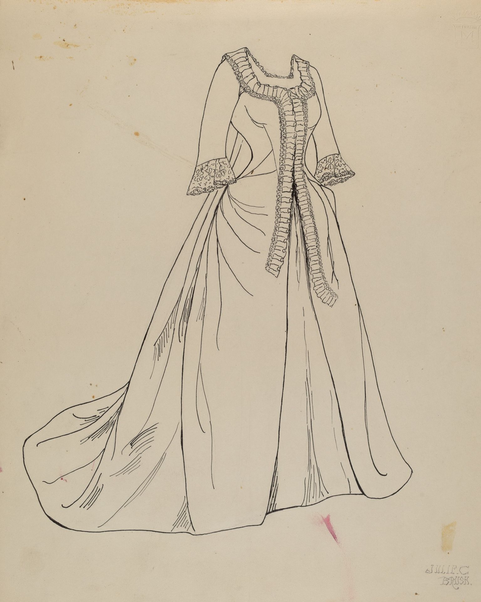 Dress by Julie C. Brush