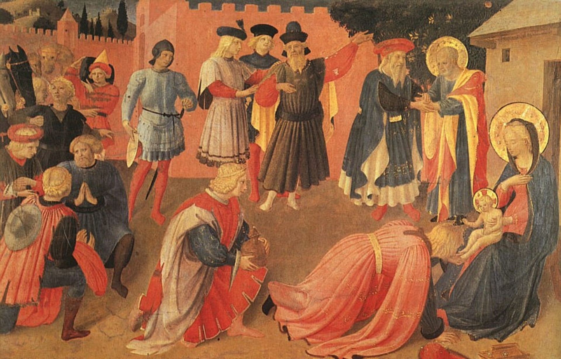 Adoration of the Magi by Fra Angelico