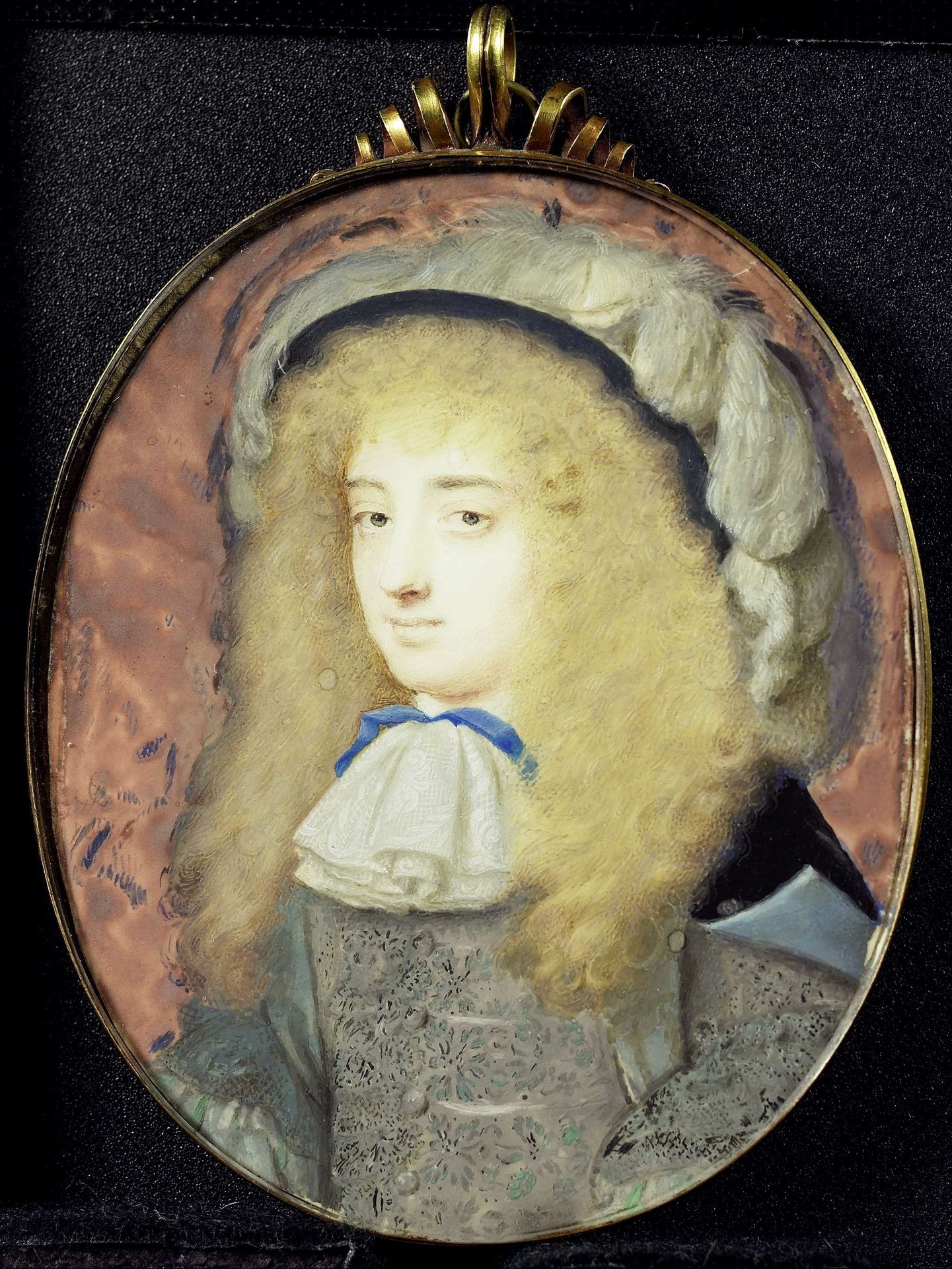 Portrait of Frances Teresa Stuart (1647-1702), Duchess of Richmond and Lennox, in Male Costume by Samuel Cooper