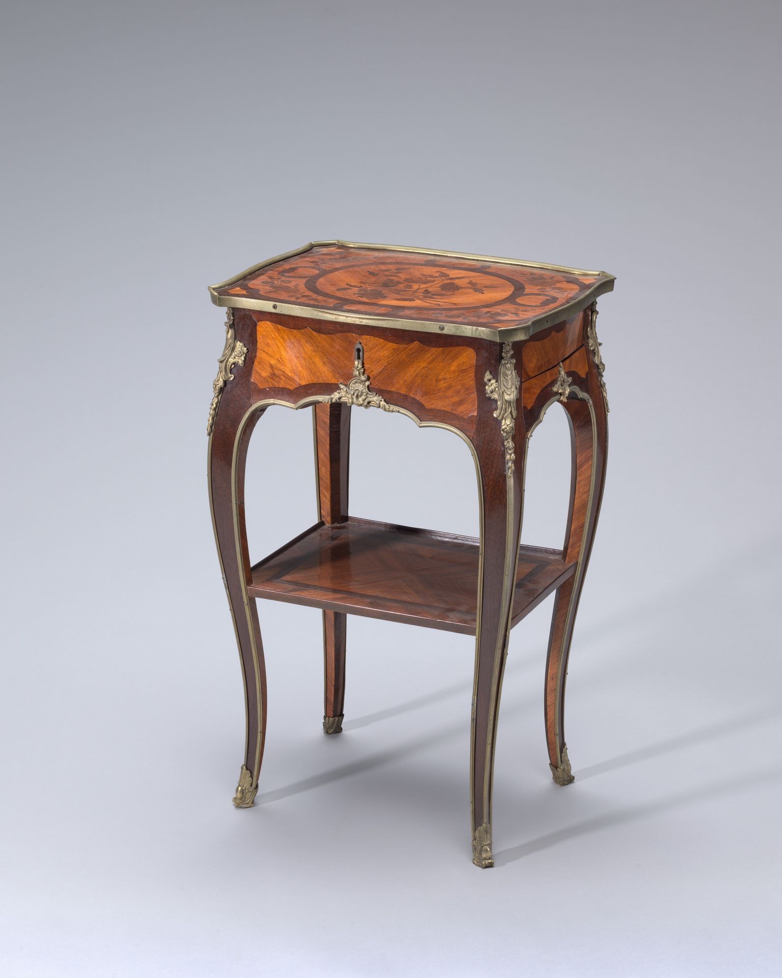Work and Writing Table (table en chiffonnière) by Bernard  Vanrisamburgh II