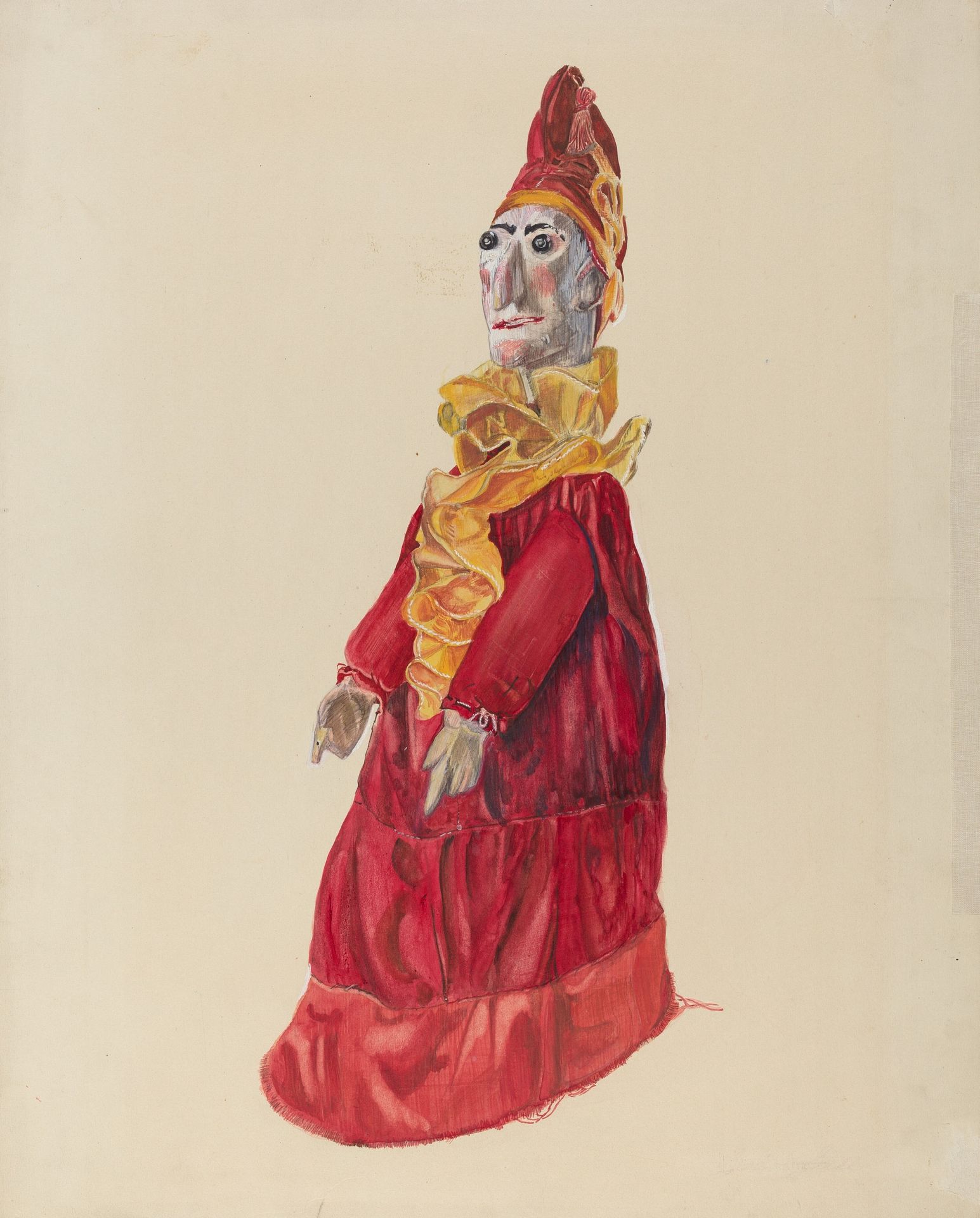 Punch as Clown by Lillian Stahl