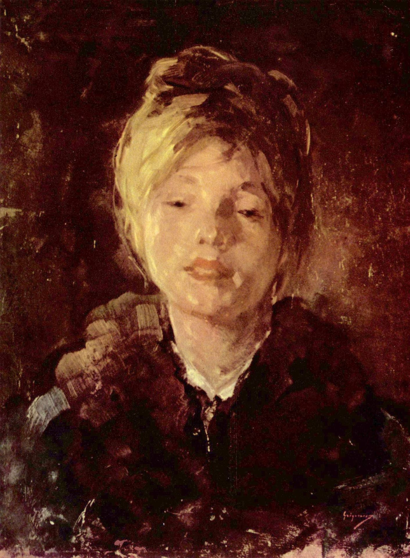 Portrait of a Girl by Nicolae Grigorescu