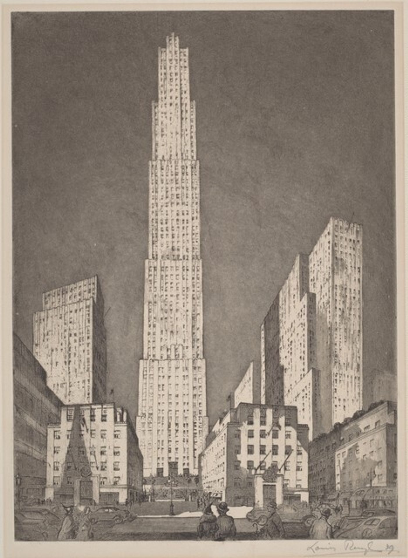 Rockefeller Center by Louis H. Ruyl