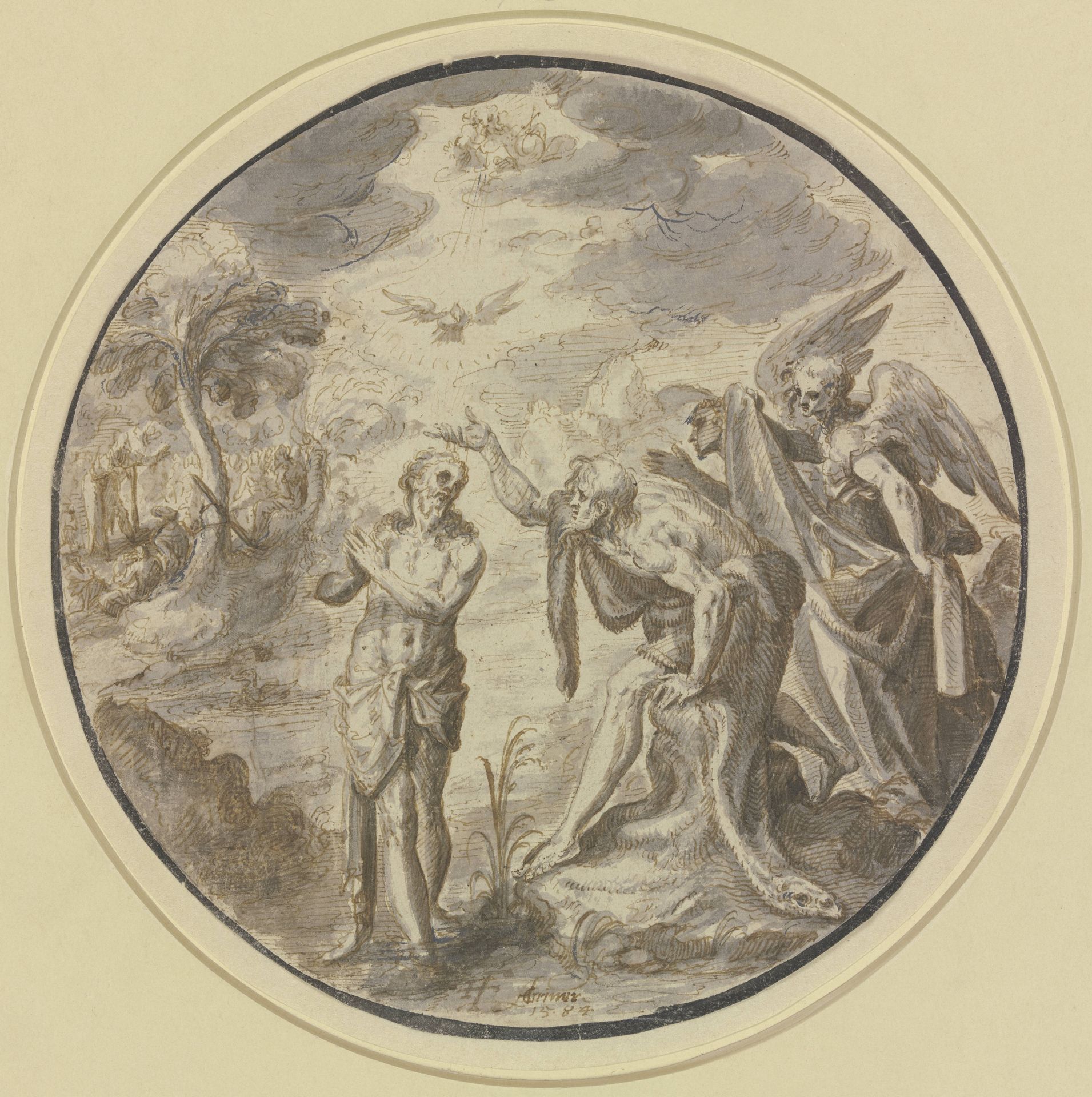 Baptism of Christ by Adam Grimmer