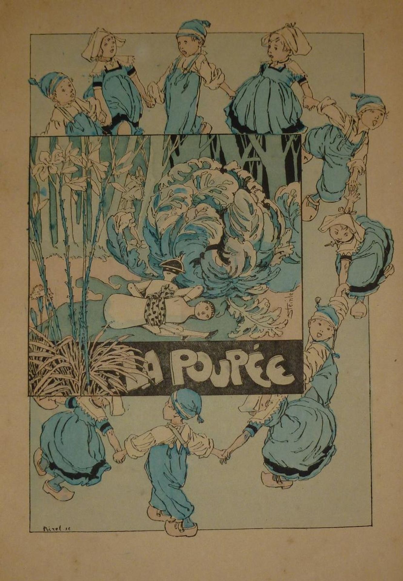 La Poupee by Théophile Alexandre Steinlen