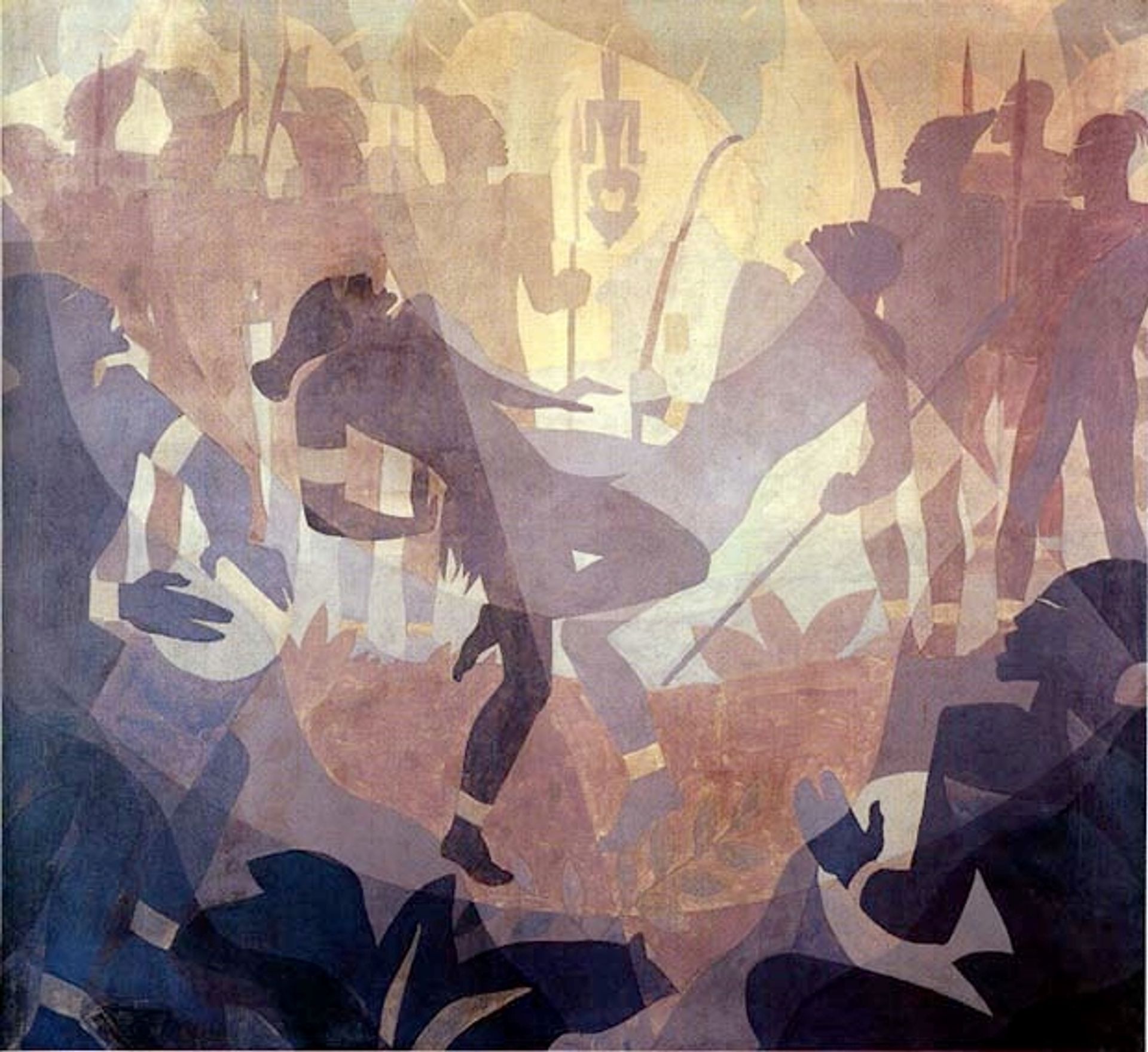 The Negro in African Setting by Aaron Douglas