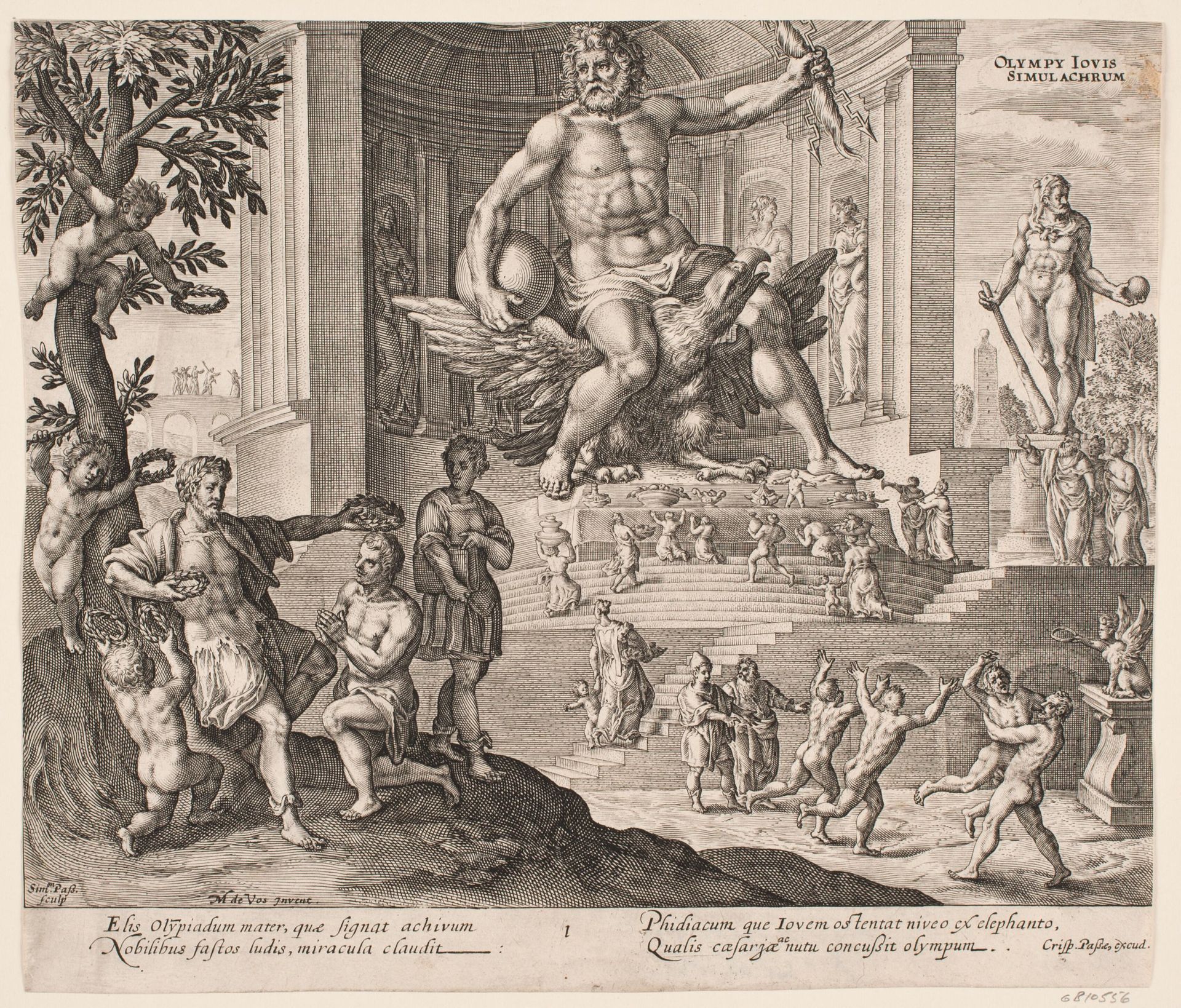 The Statue of Jupiter by Simon de Pas