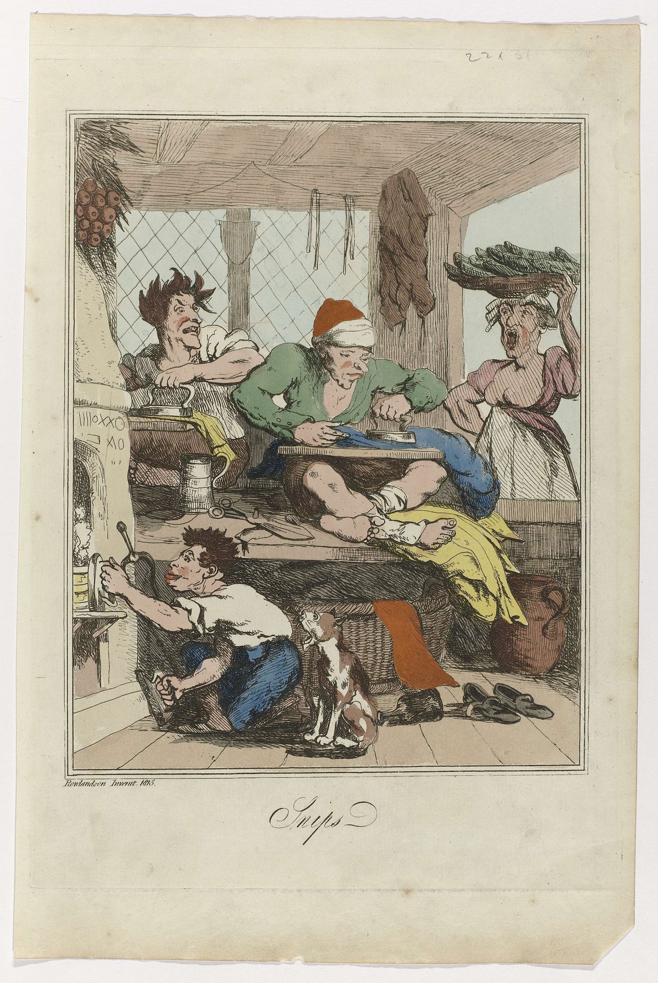 Snips by Thomas Rowlandson