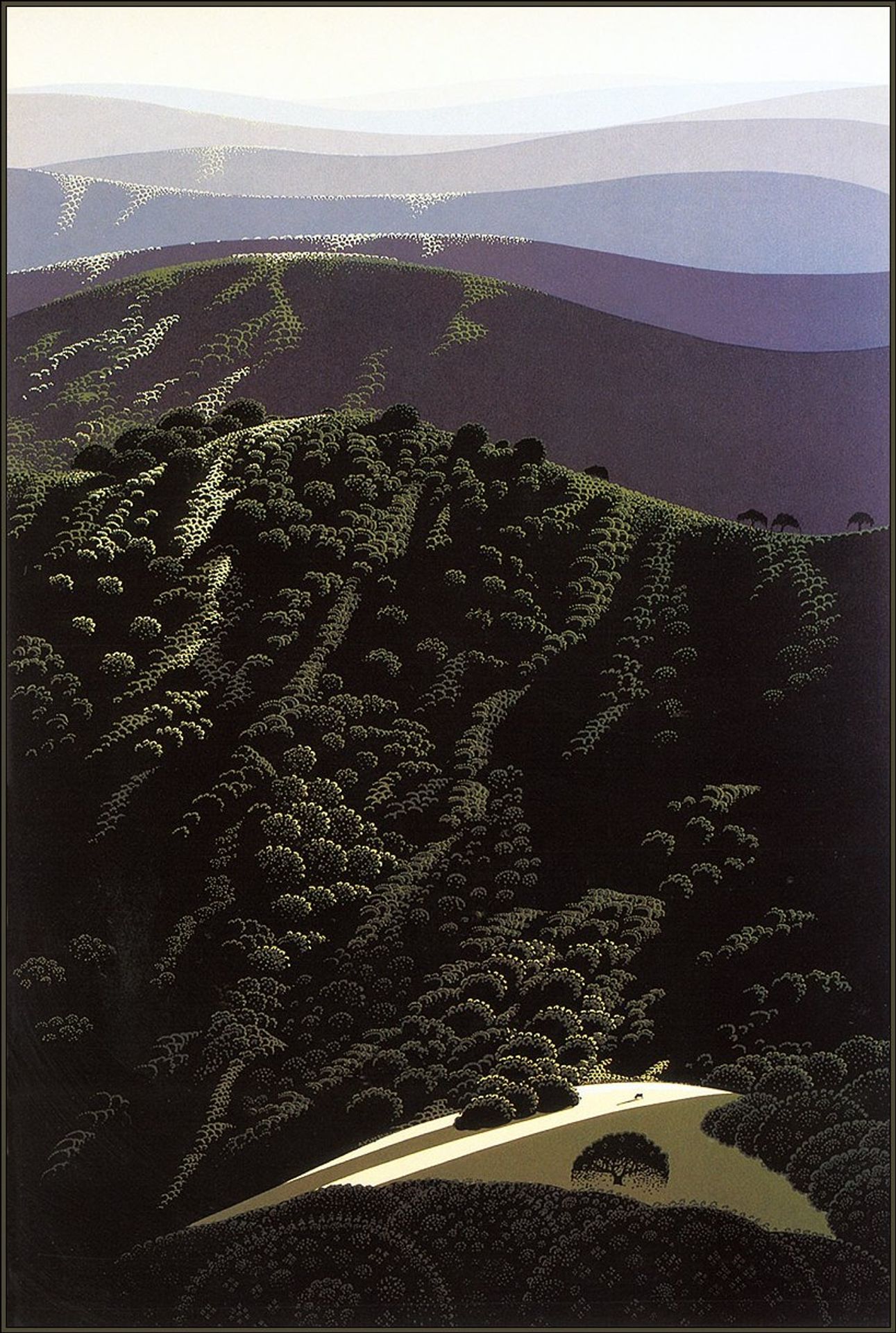 Hidden Valley by Eyvind Earle