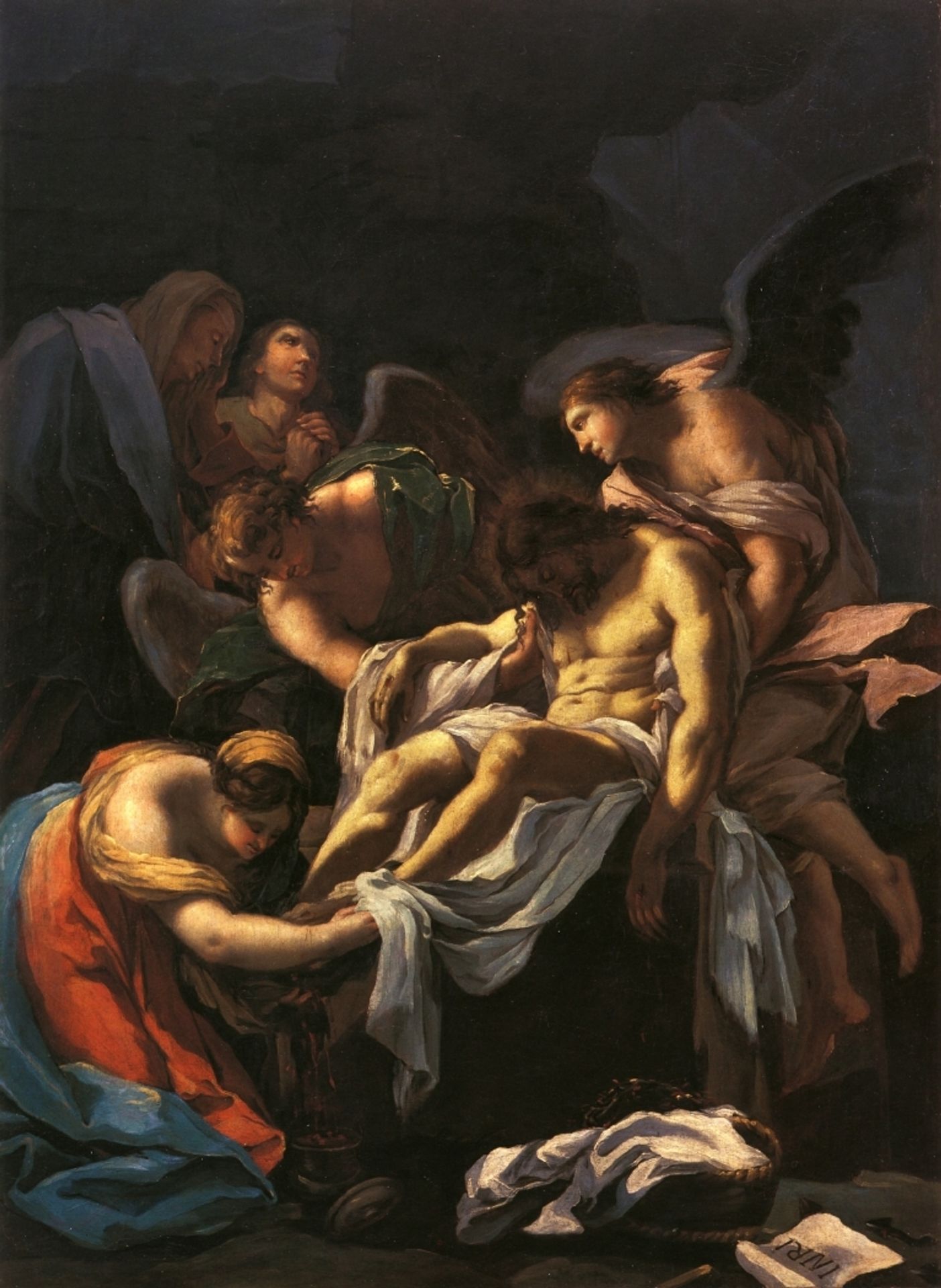 The Burial of Christ by Francisco de Goya